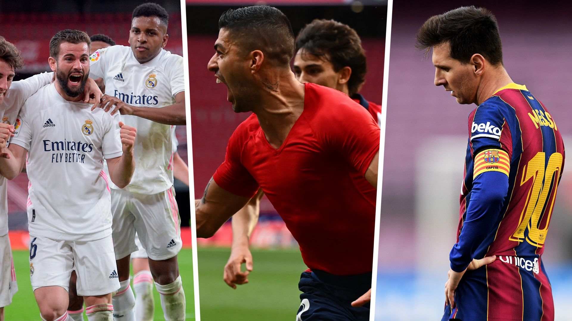 Real Madrid Atletico Barcelona