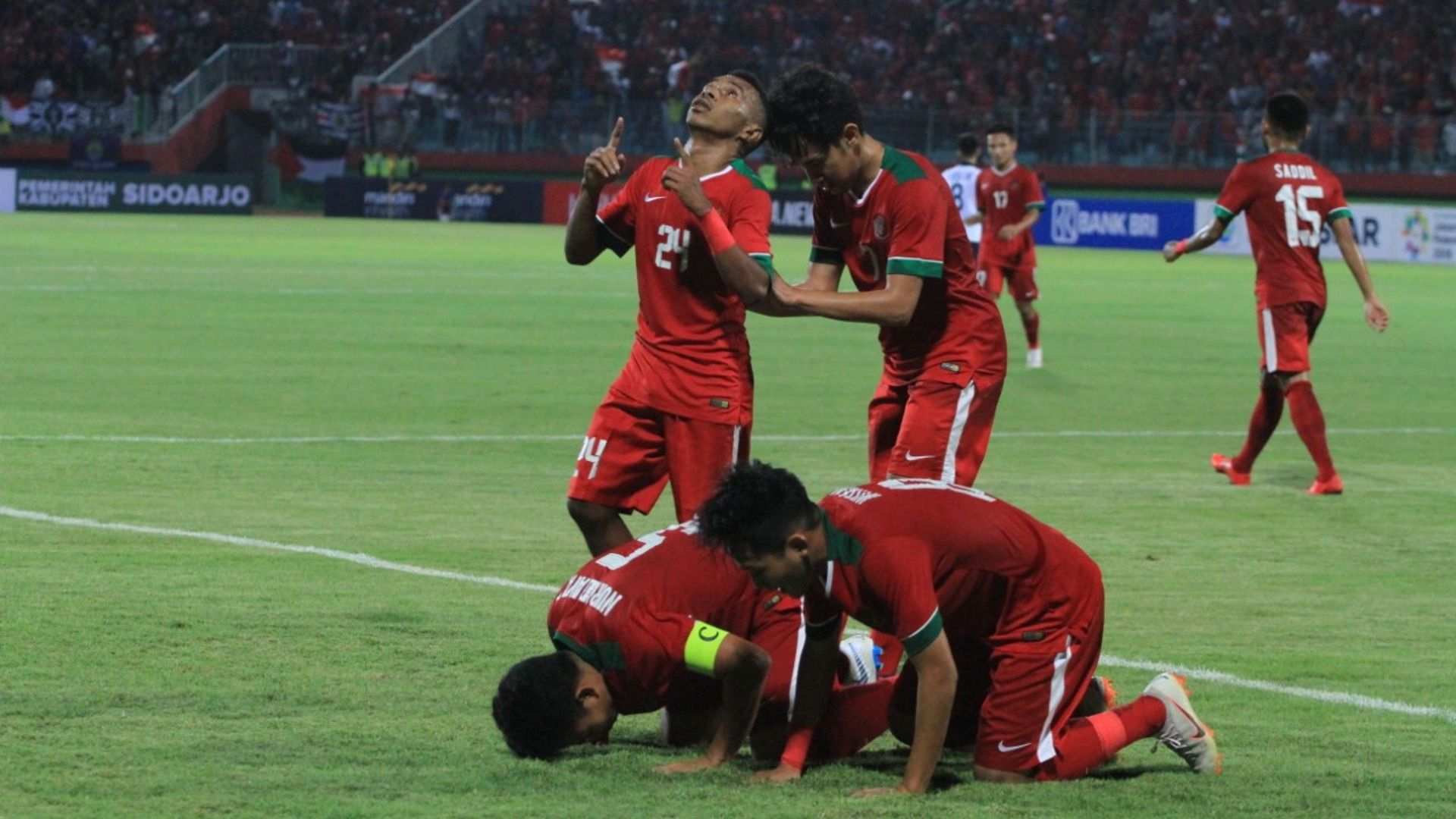 Piala AFF U-19 Indonesia vs Laos