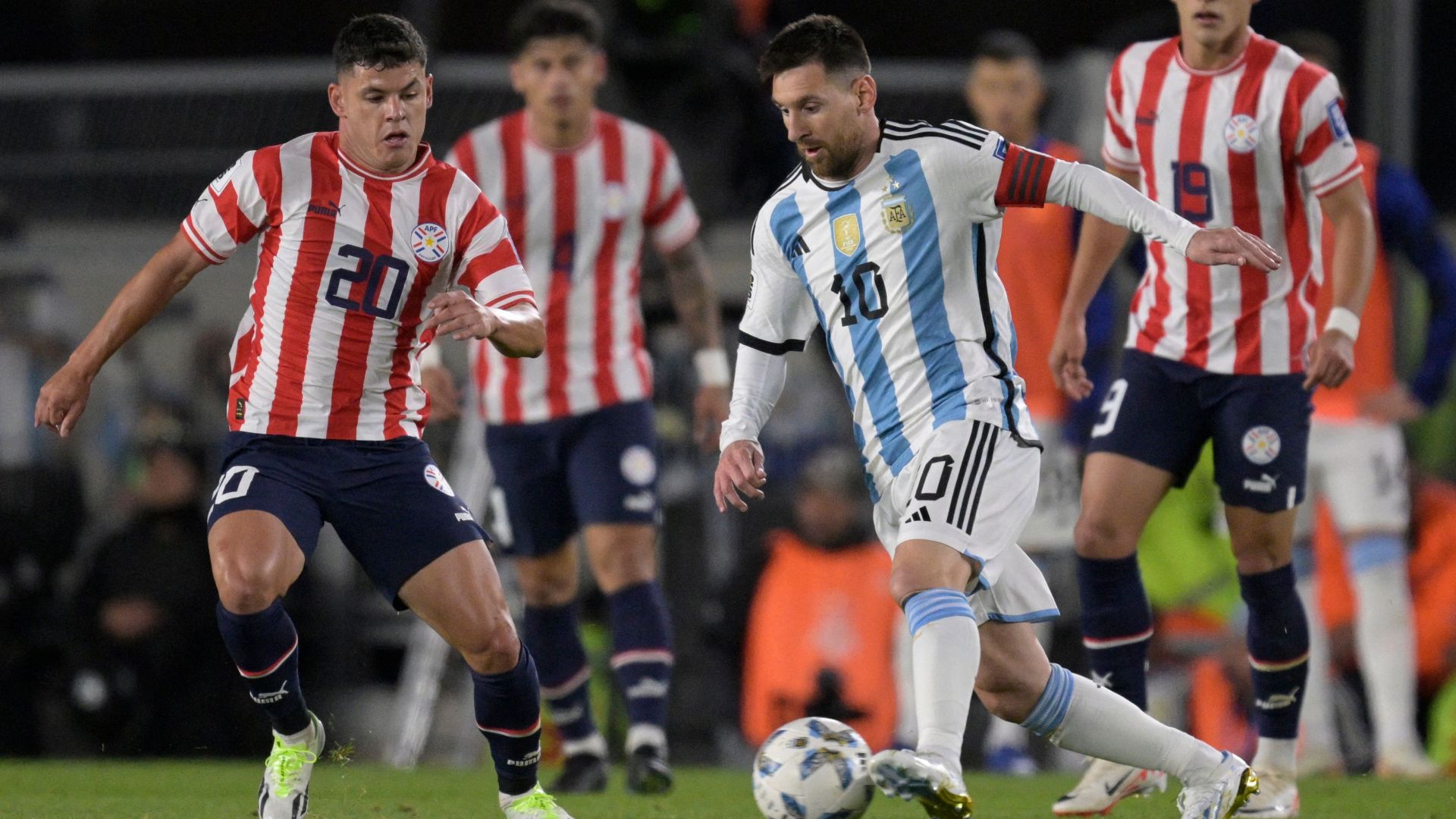 Lionel Messi Argentina Paraguay 2023
