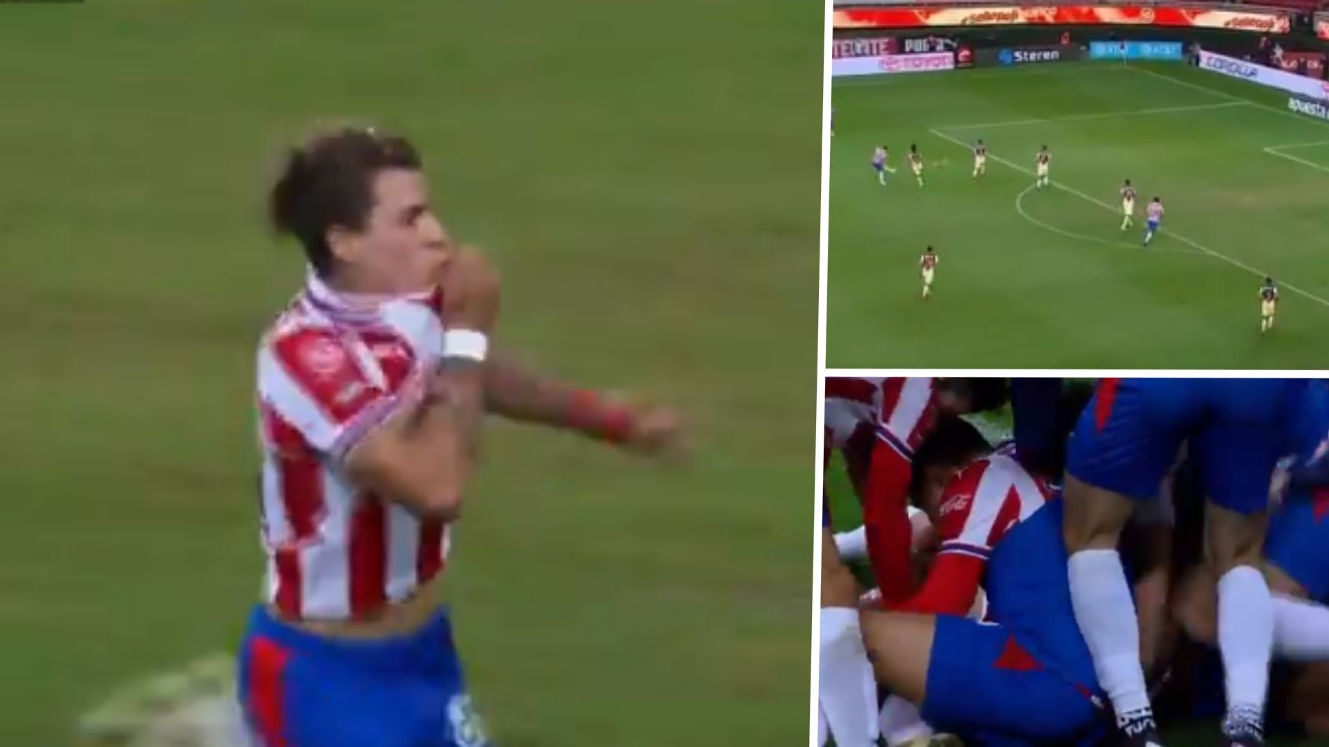 Chicote golazo vs América