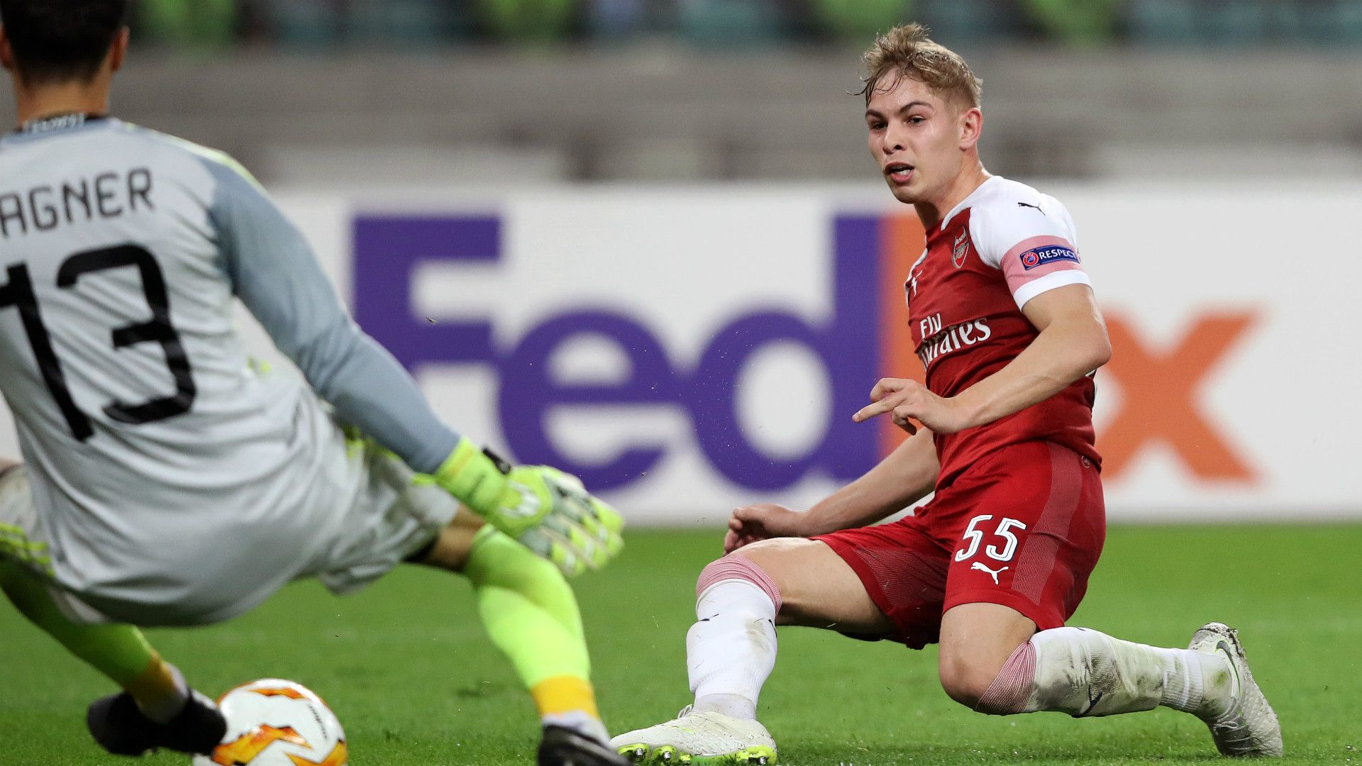 Emile Smith Rowe Arsenal 2018-19