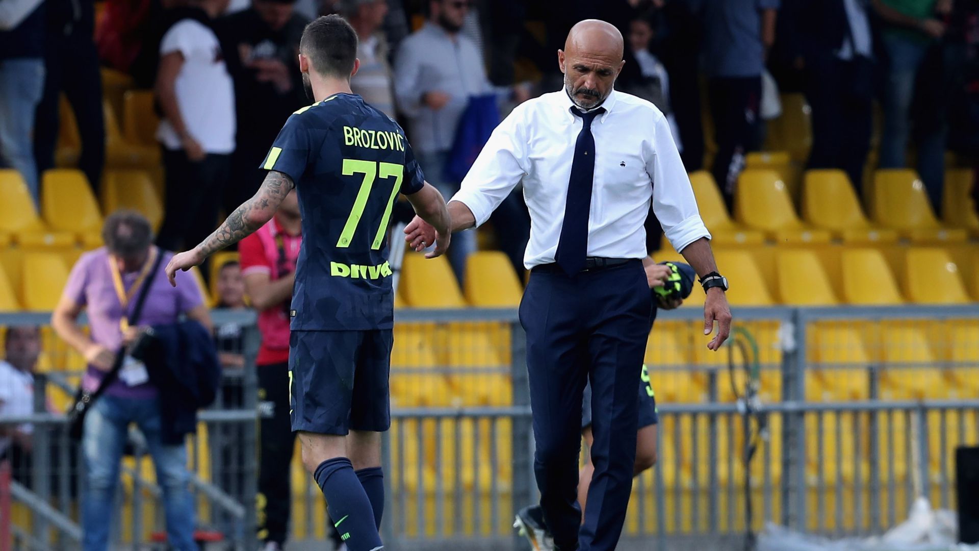 Marcelo Brozovic Luciano Spalletti Inter