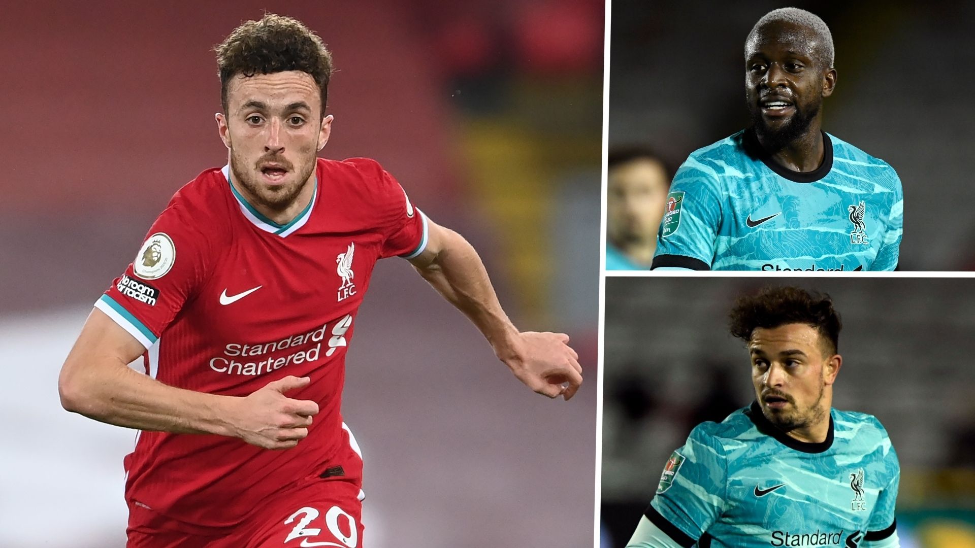 Diogo Jota Divock Origi Xherdan Shaqiri