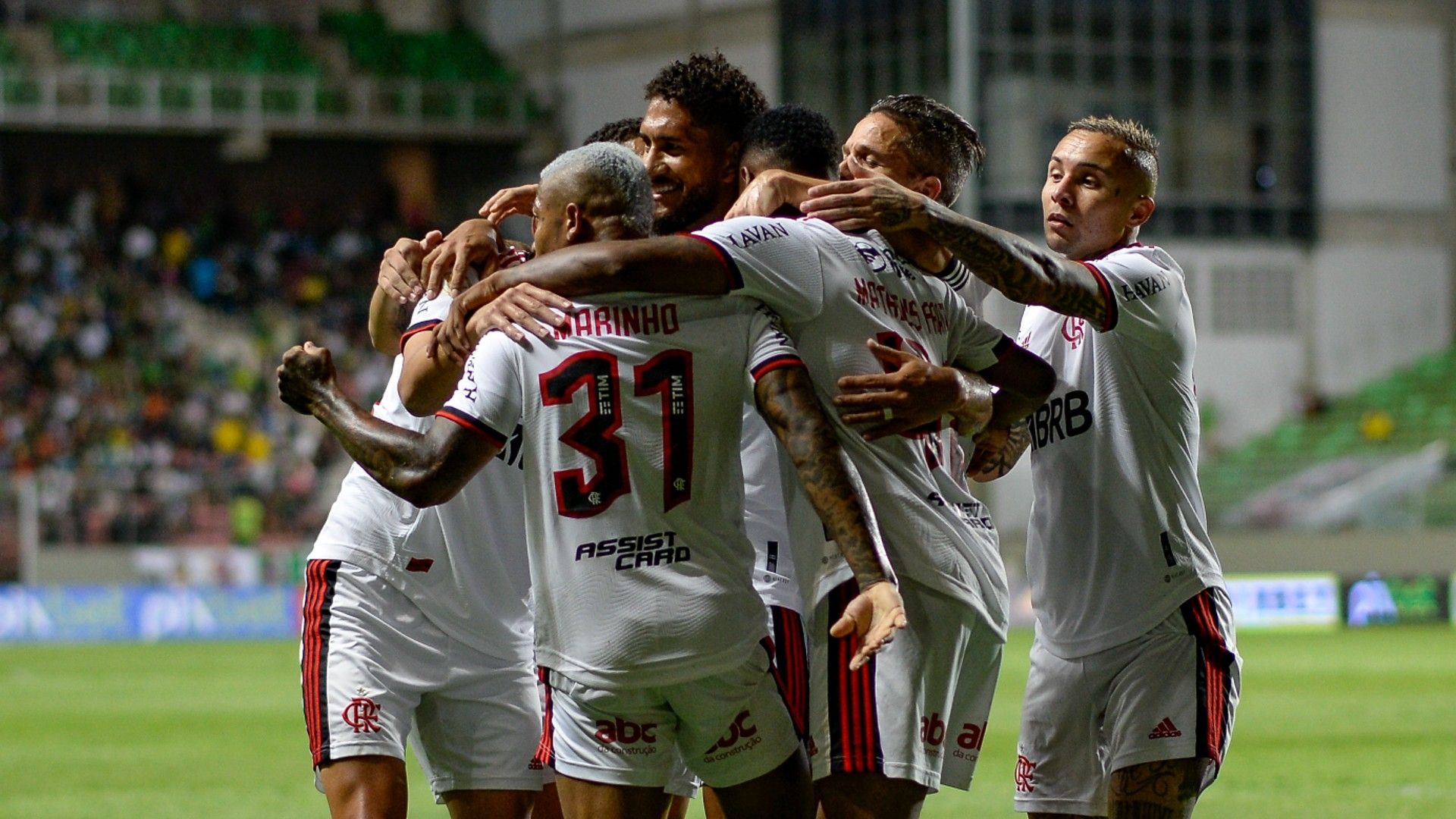 Flamengo América-MG Brasileirão 22 10 2022