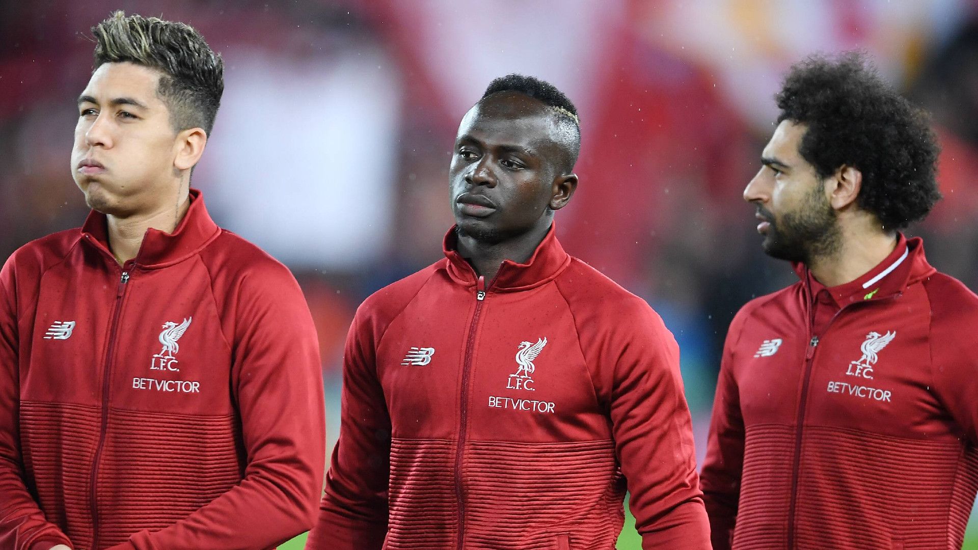 GERMANY ONLY: ROBERTO FIRMINO SADIO MANE MOHAMED SALAH LIVERPOOL