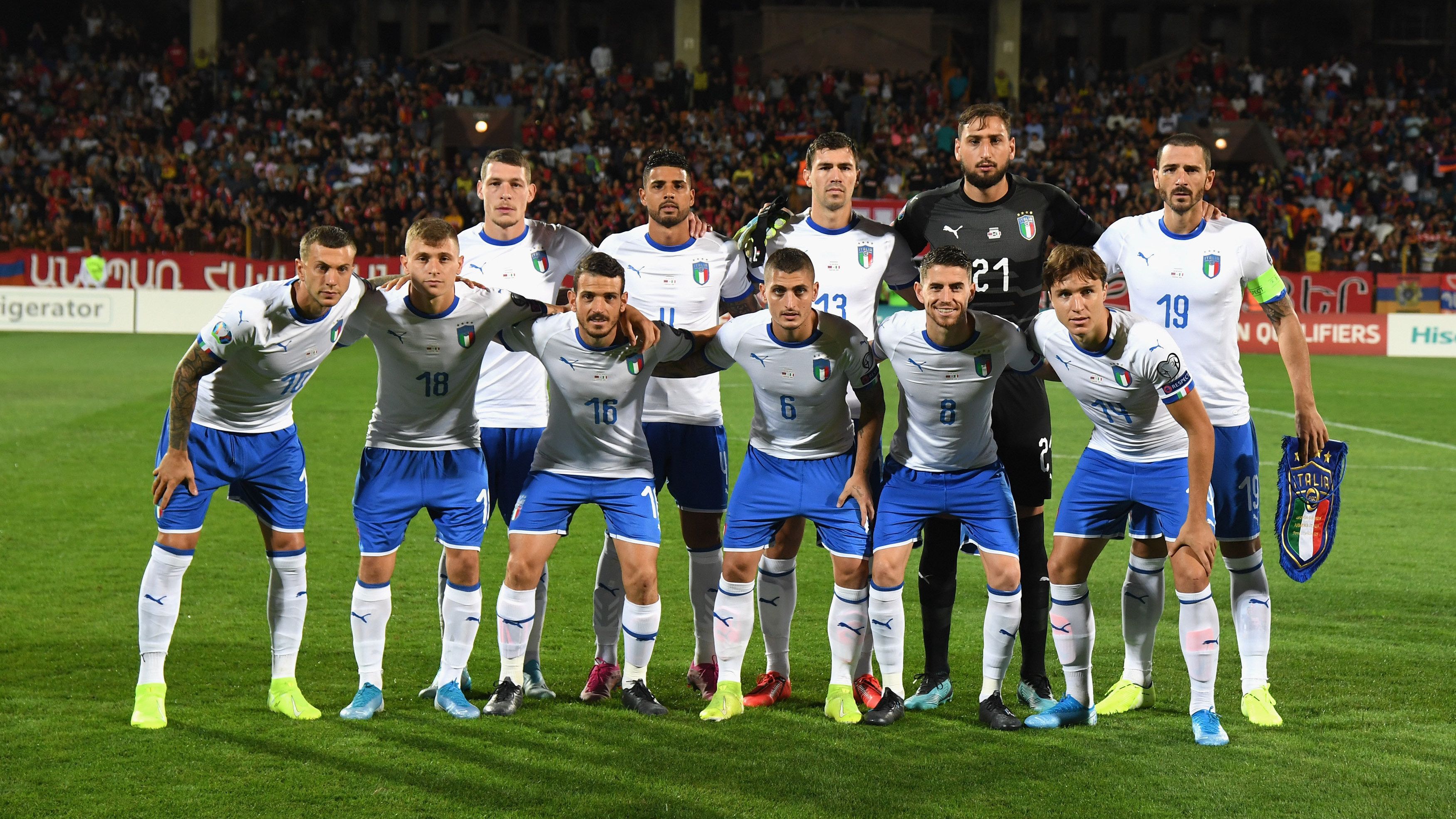 Italy vs. Armenia European Qualifiers