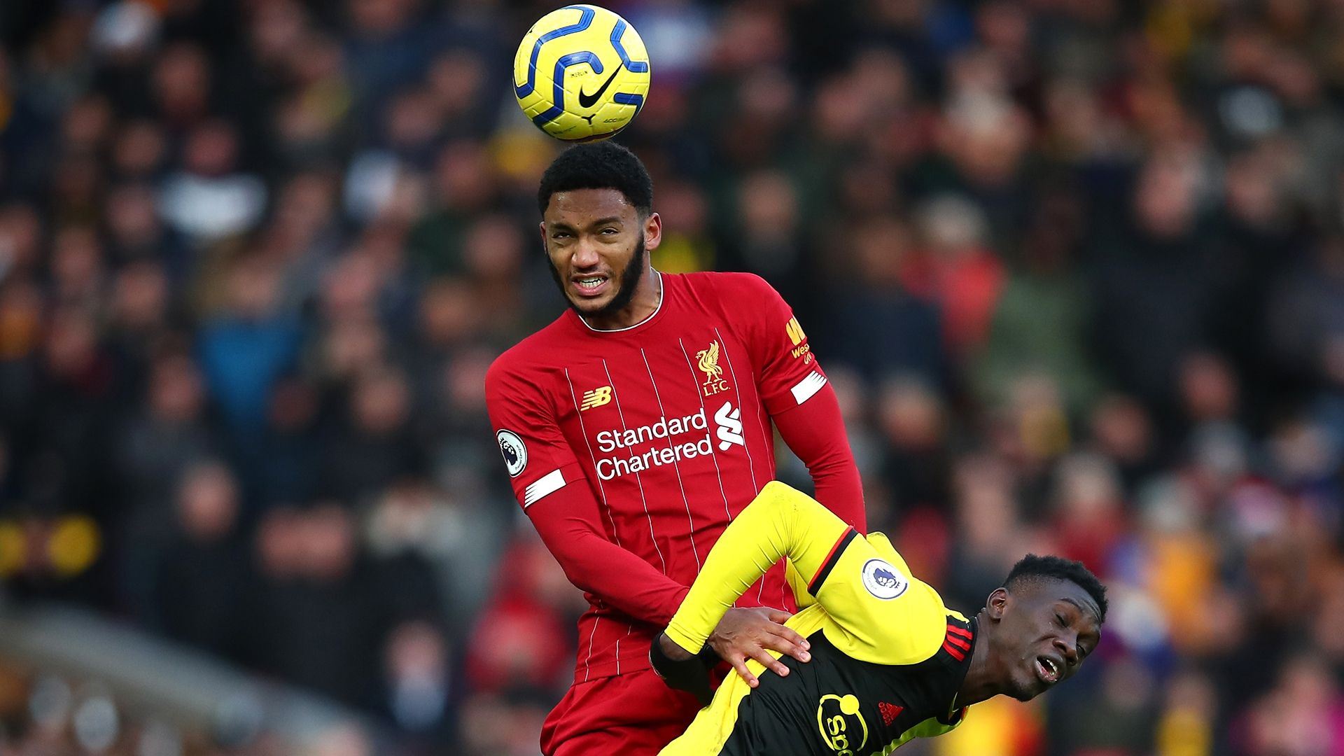 Joe Gomez Liverpool Watford Premier League 2021-22