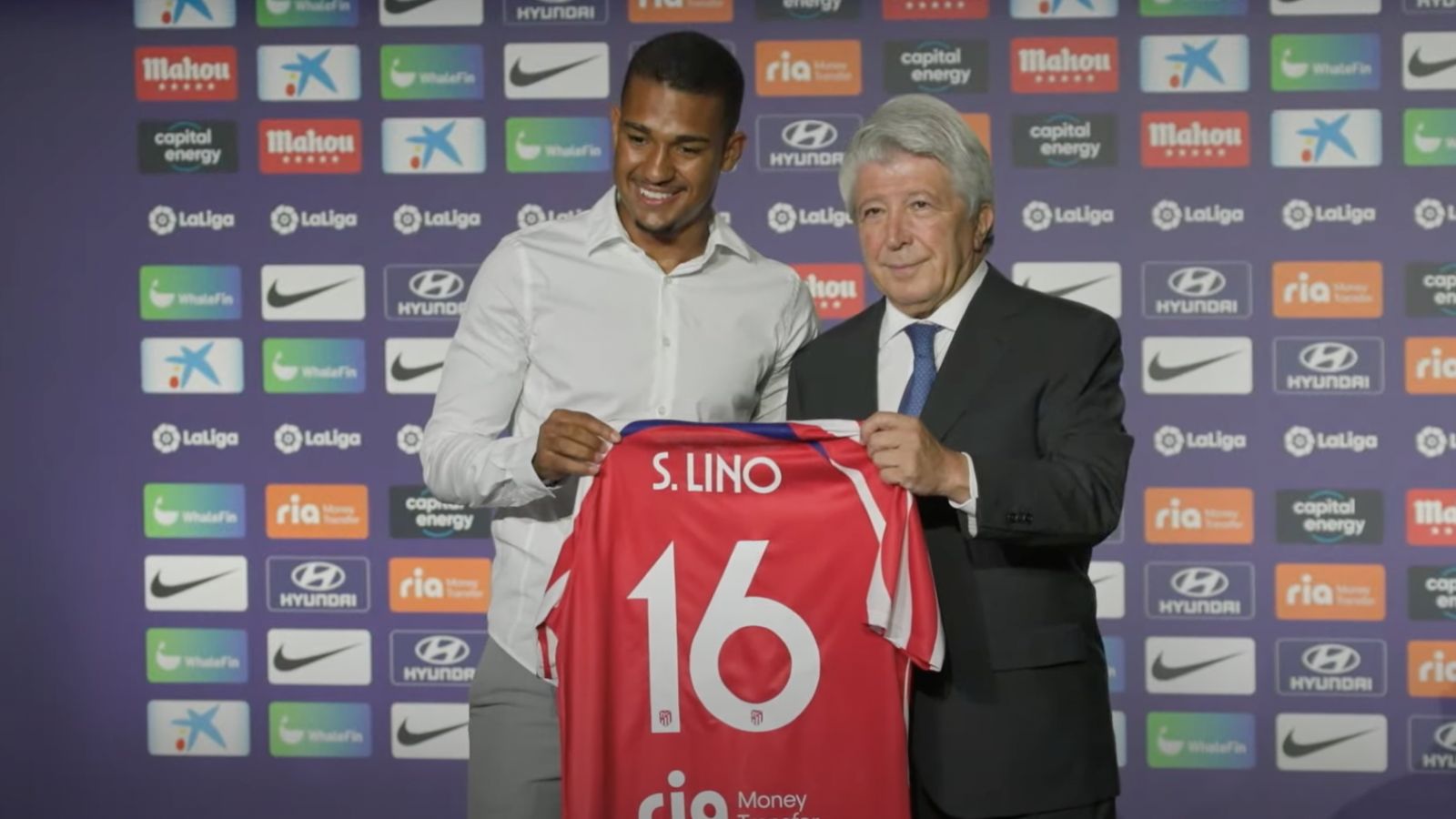 Samuel Lino, nuevo jugador del Atlético de Madrid