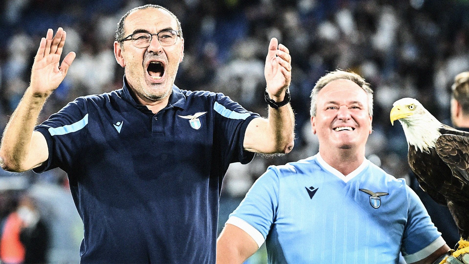 Maurizio Sarri Lazio eagle austringer HIC 16:9