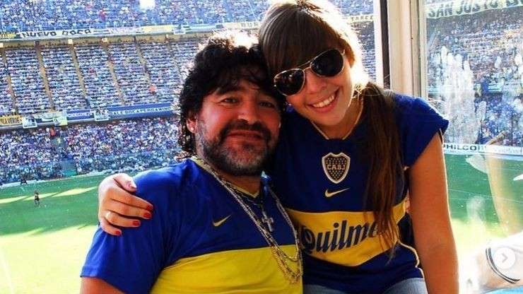 Dalma Maradona Boca Instagram 011220