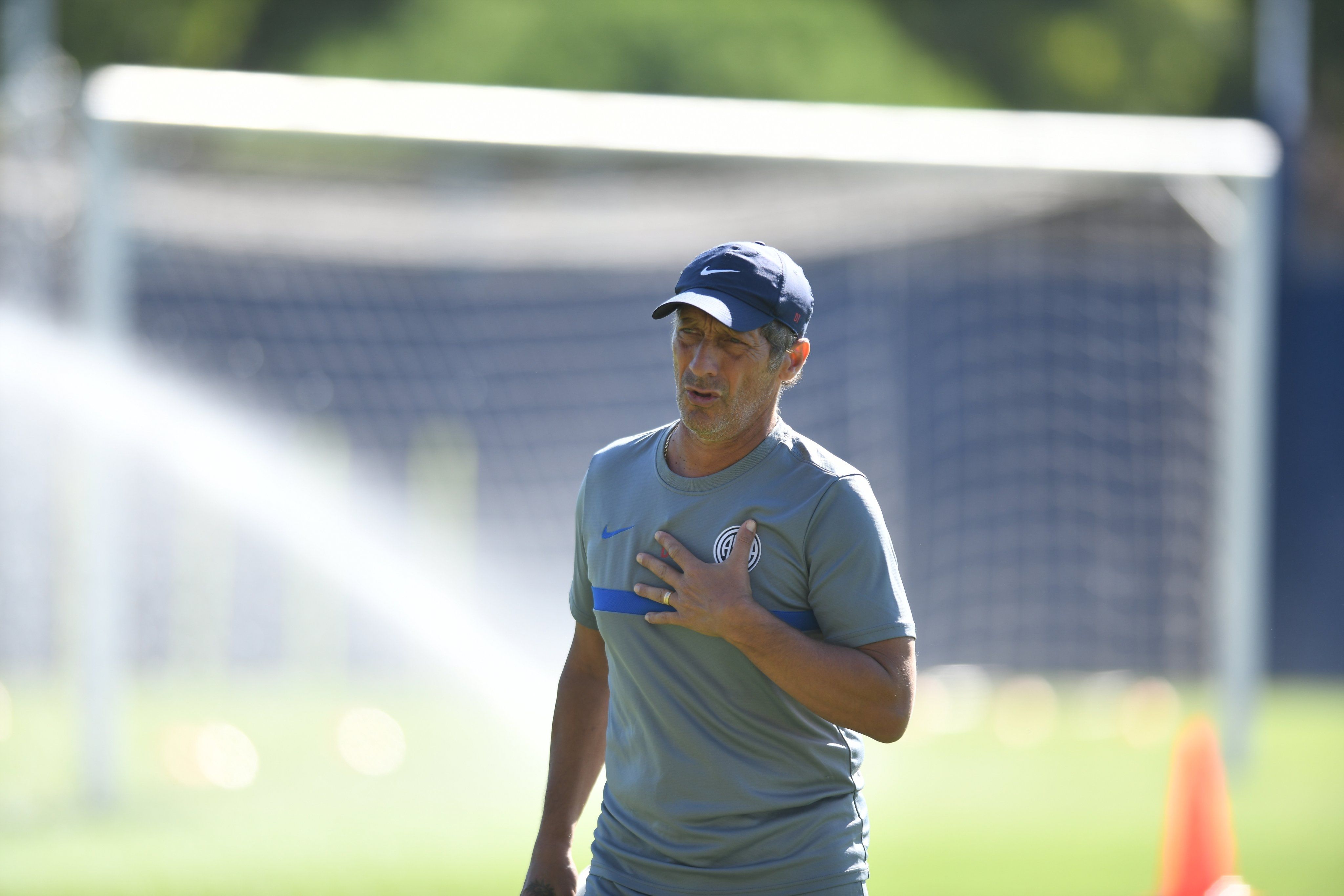 pedro troglio san lorenzo entrenamiento 