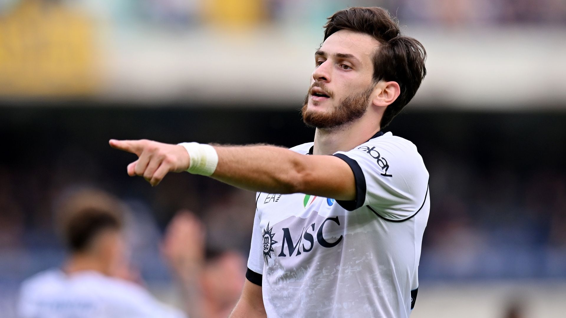 Khvicha Kvaratskhelia Verona Napoli 21102023