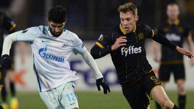 Luis Neto Zenit David McMillan Dundalk Europa League 2016