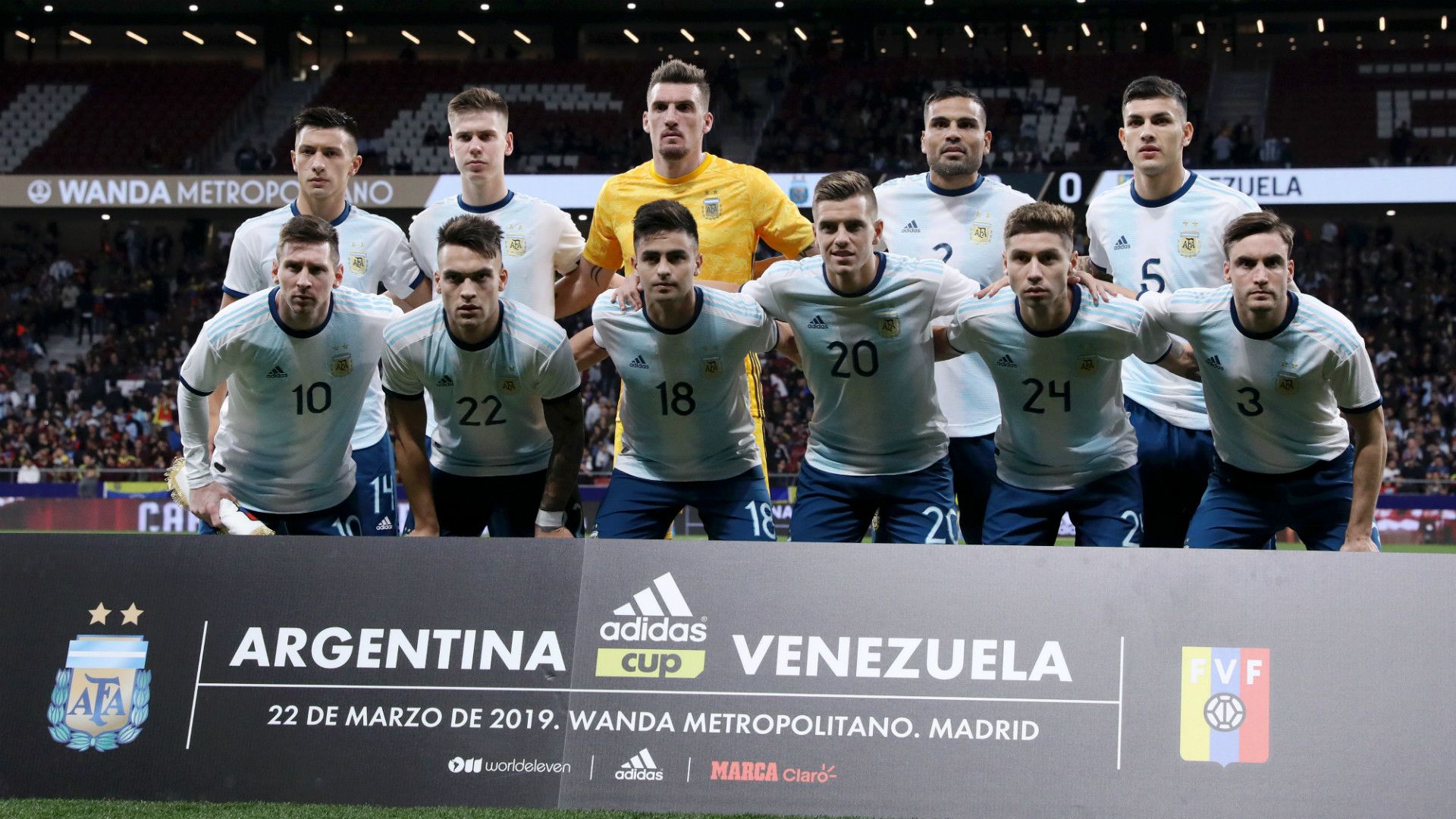 Argentina Team Venezuela Friendly 22032019