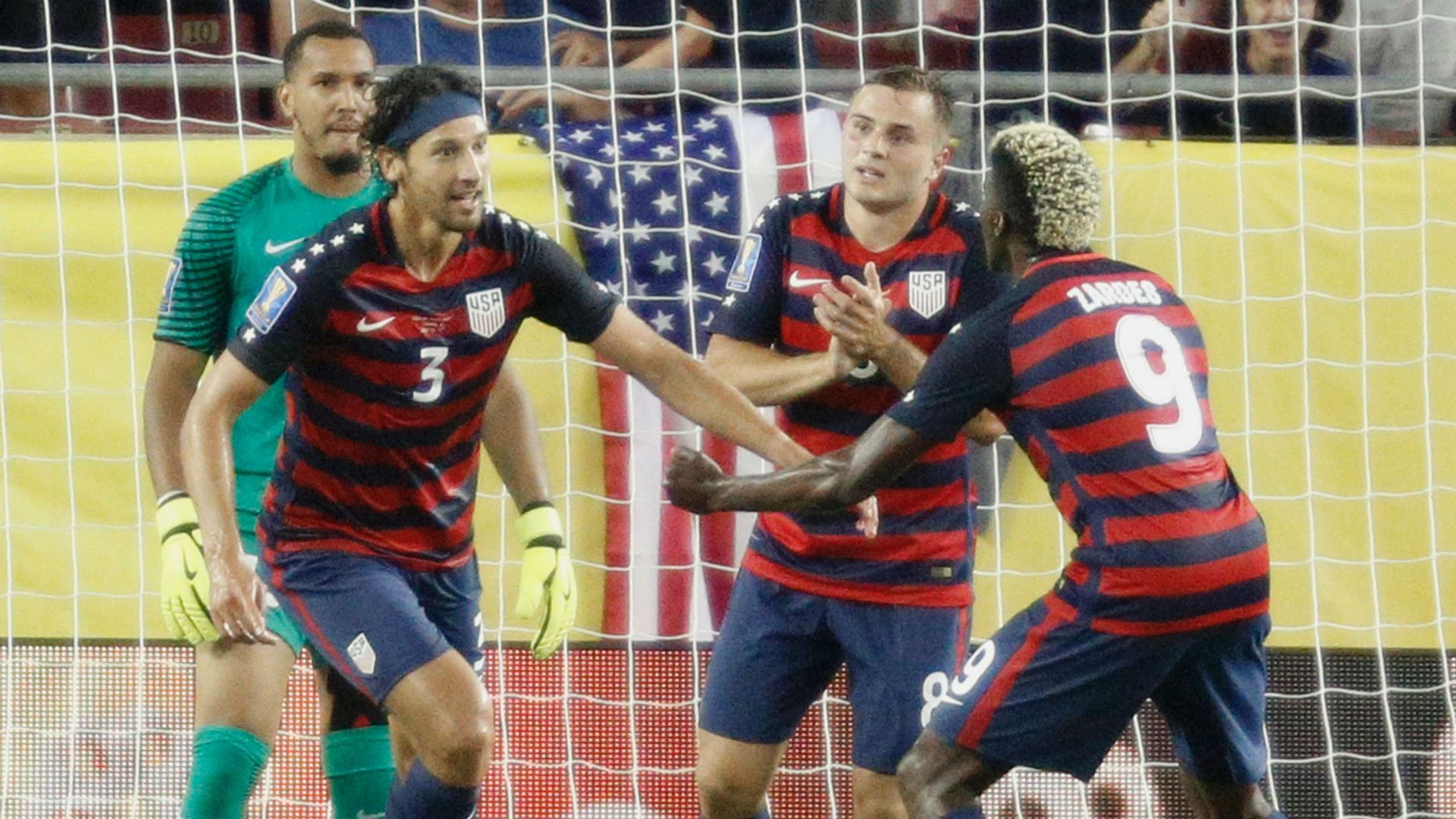 Omar Gonzalez Jordan Morris Gyasi Zardes USA Martinique Gold Cup