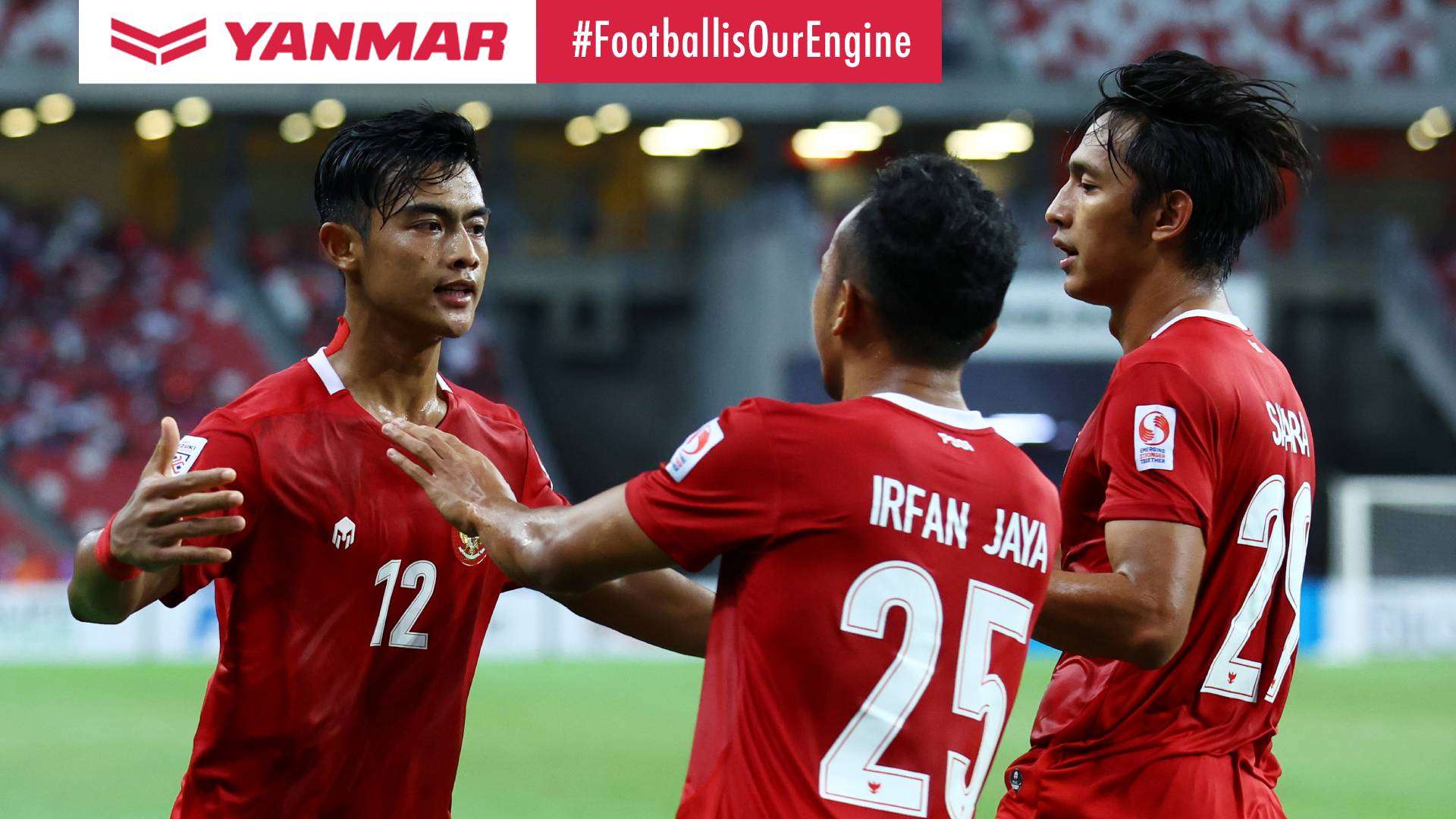 Cover Yanmar Indonesia vs Singapura AFF Suzuki Cup 2020