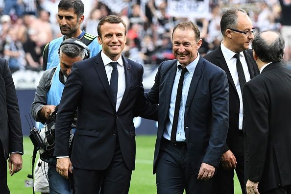 Emmanuel Macron Angers PSG Coupe de France