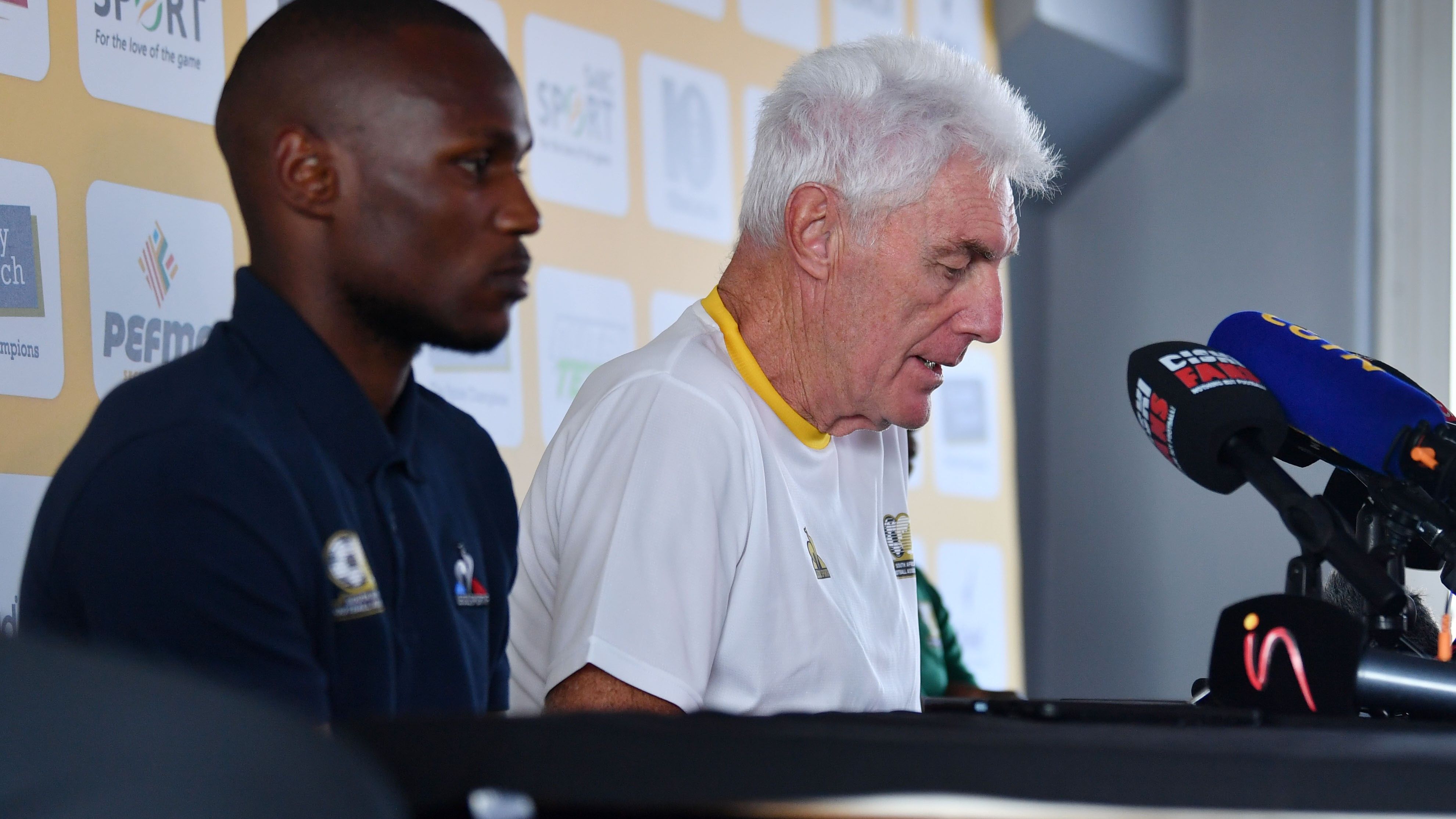 Hugo Broos, Bafana Bafana, August 2025