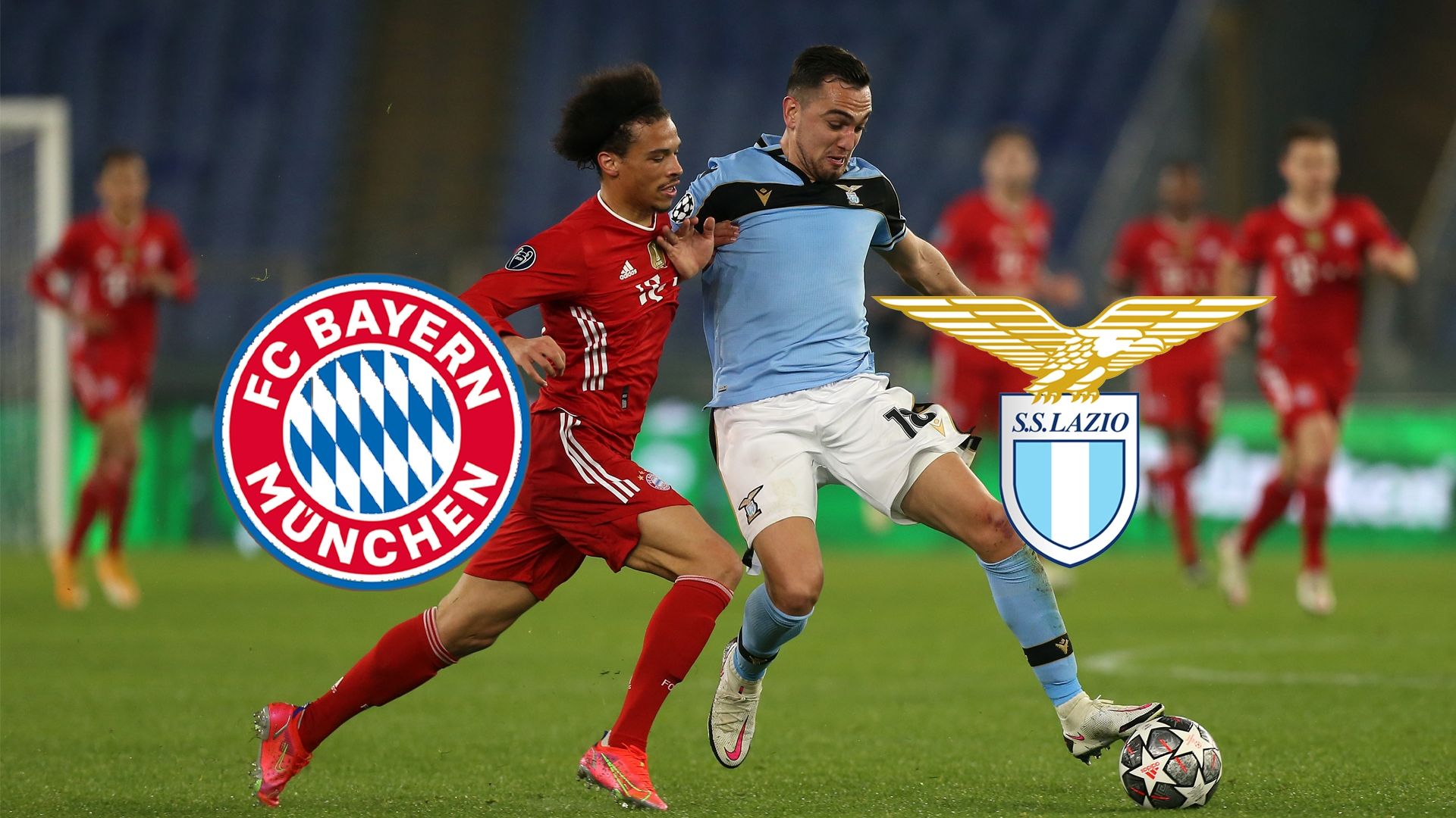 Header GettyImages FC Bayern München Lazio Rom Leroy Sane 2020 2021 tv live-stream heute wer zeigt überträgt