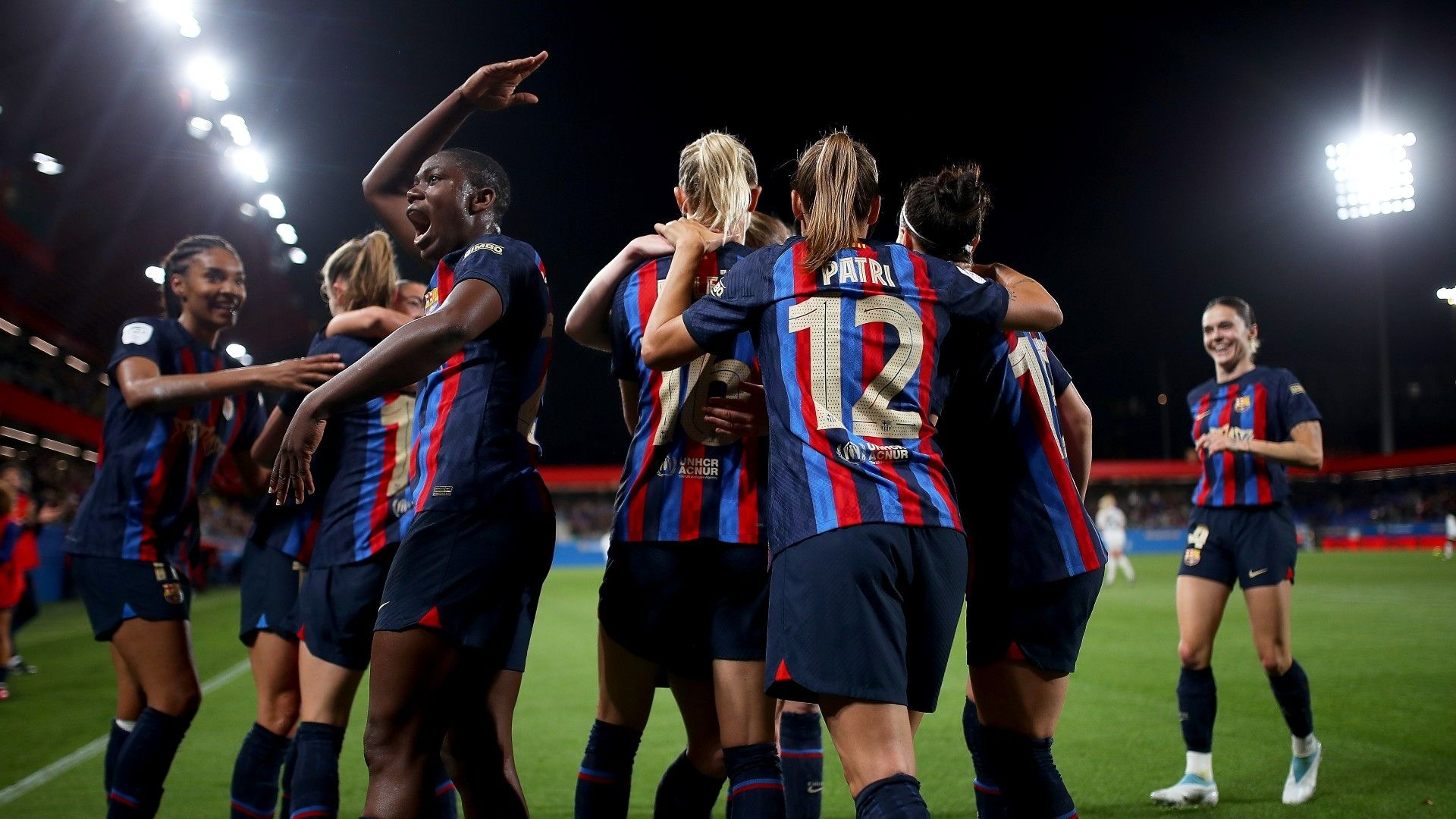 Barcelona celebrations vs Real Madrid 2022-23