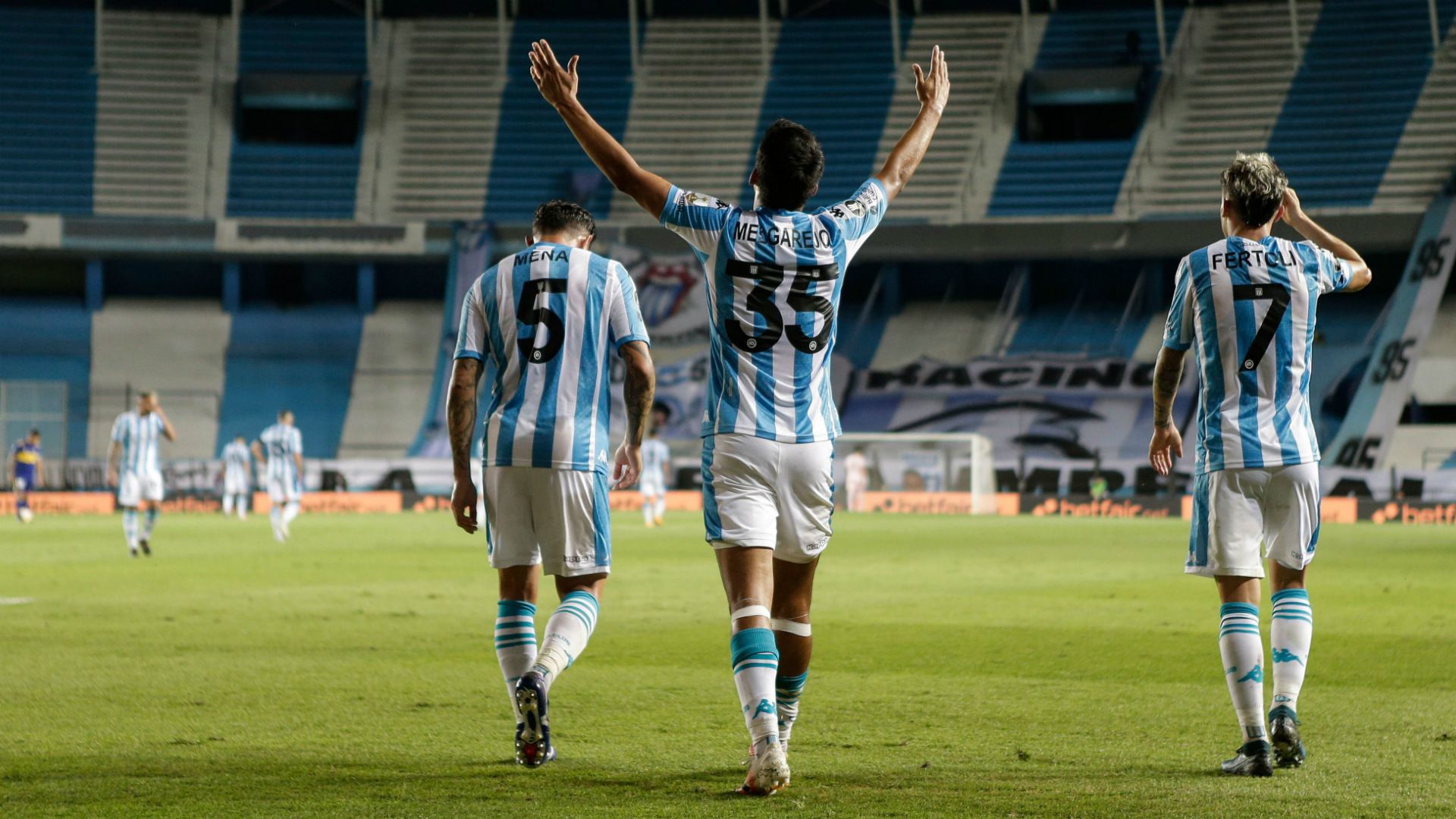 Lorenzo Melgarejo Racing Boca Copa Libertadores 16122020