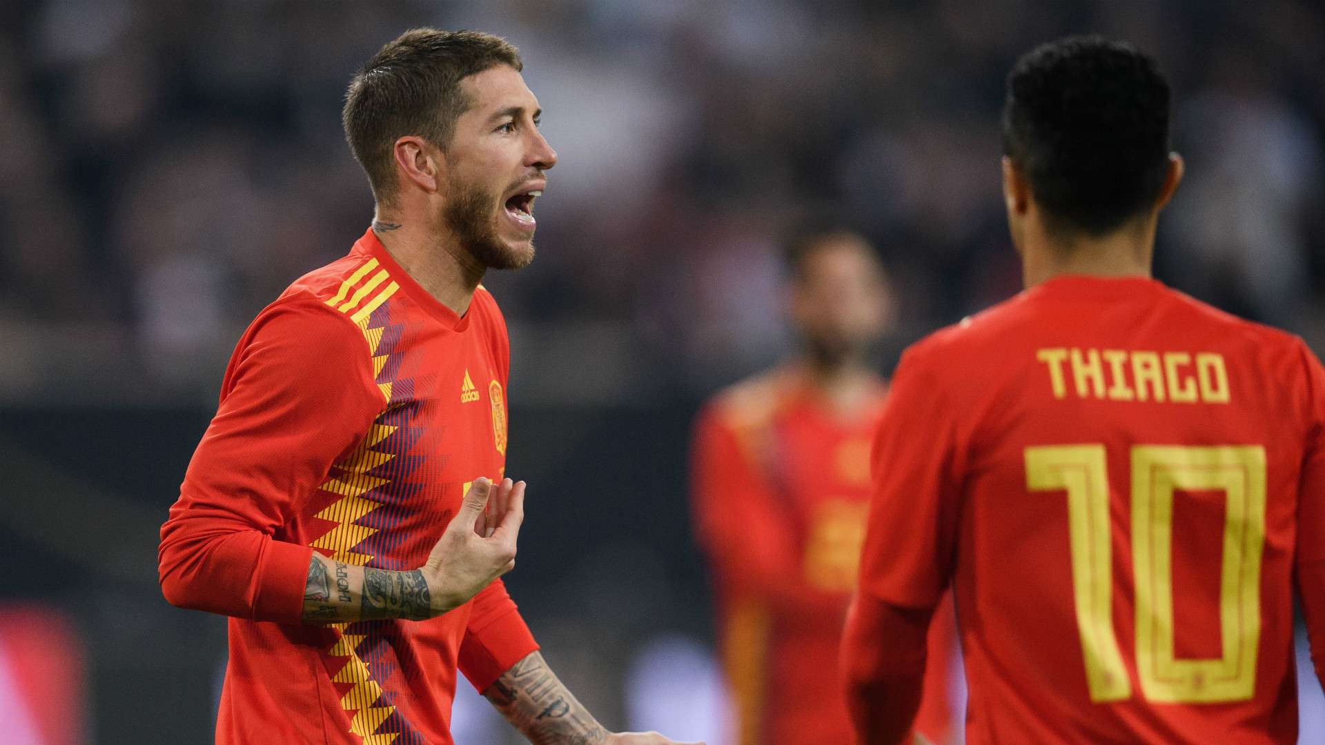 Sergio Ramos Spain 2018