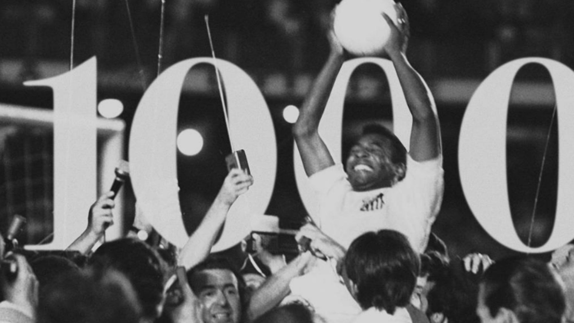 Pelé mil gols Santos