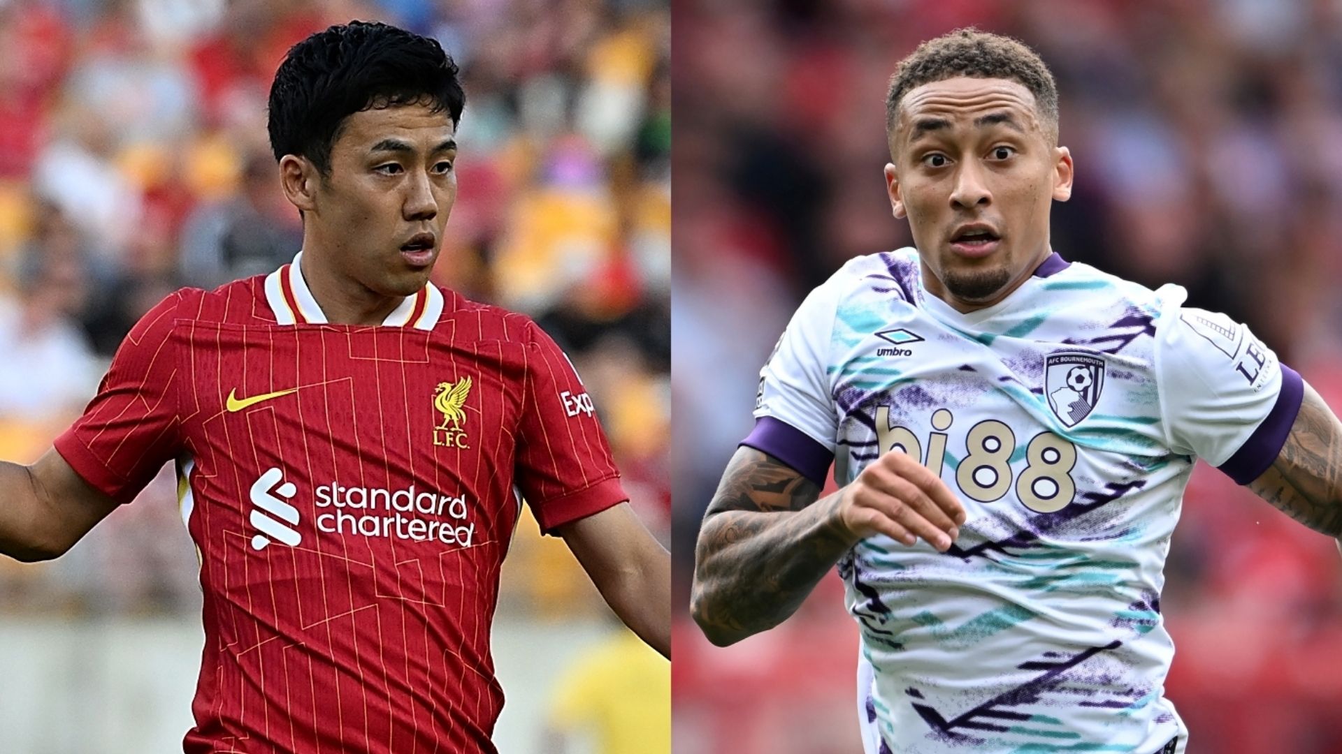 Wataru Endo Liverpool Marcus Tavernier Bournemouth