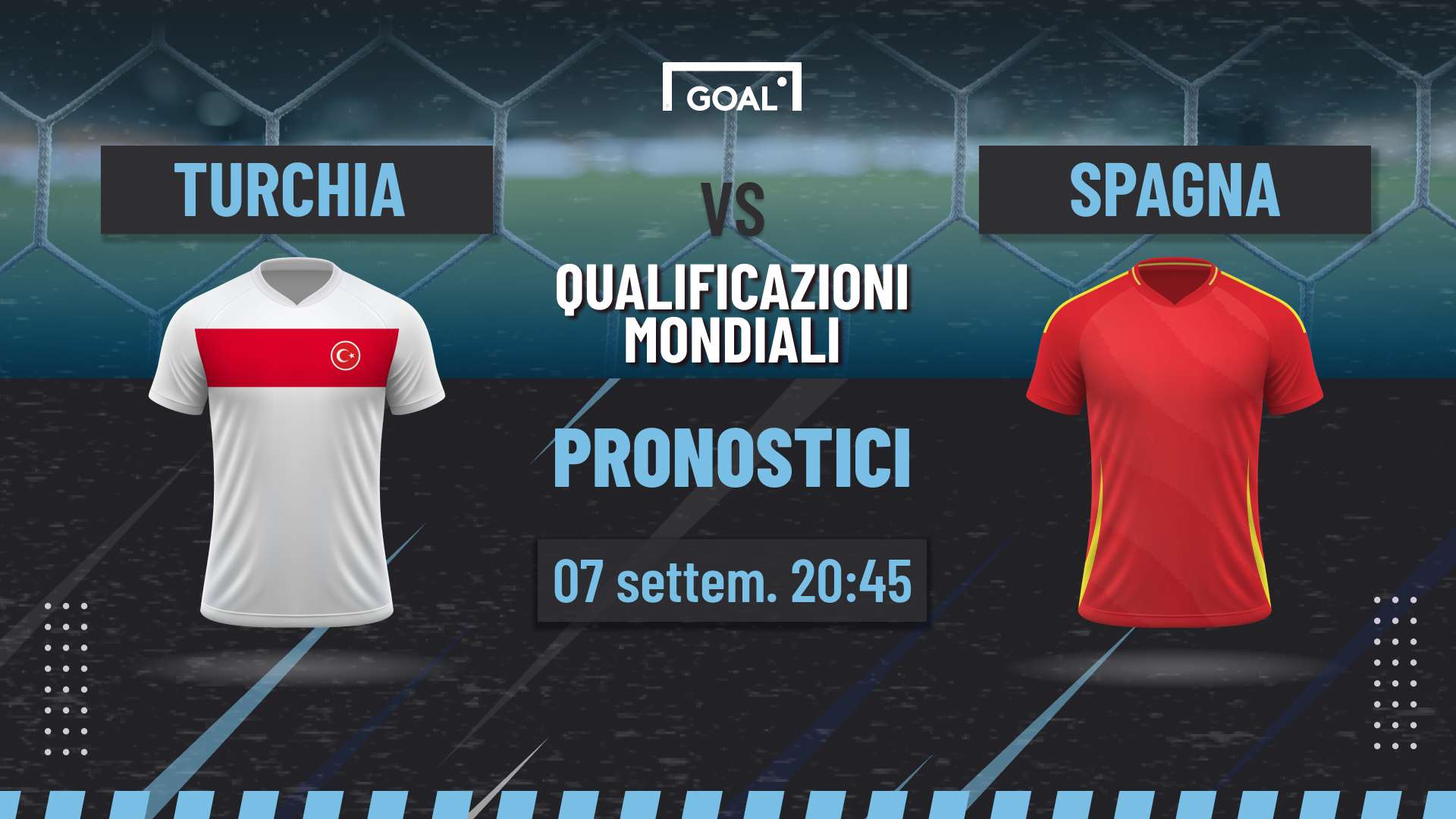 Pronostici Turchia - Spagna