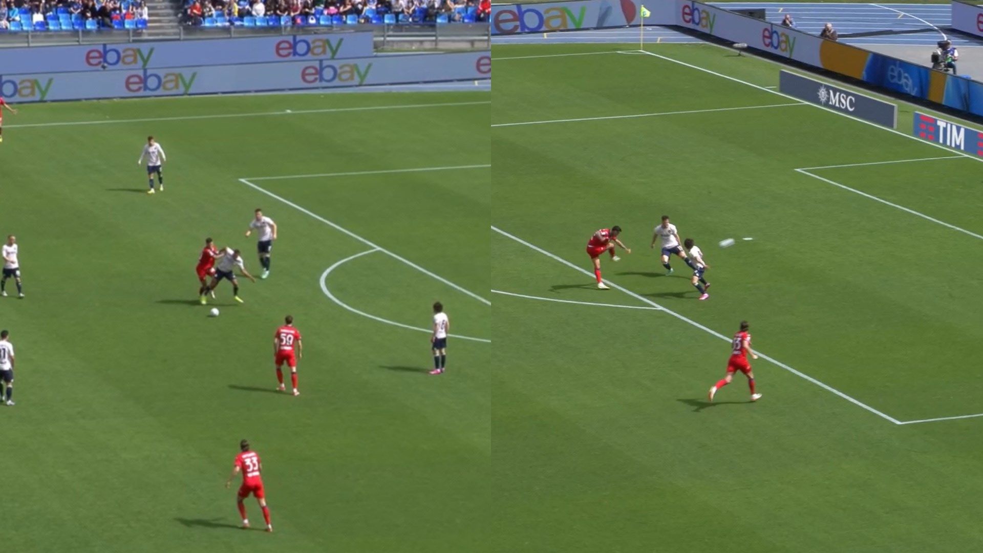 Gianluca Scamacca Atalanta Napoli Serie A