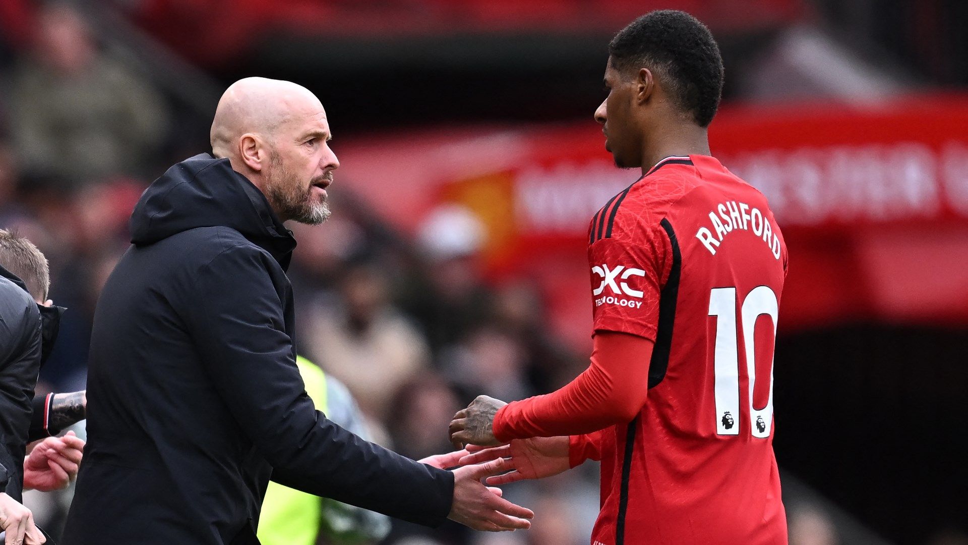 Erik ten Hag Marcus Rashford