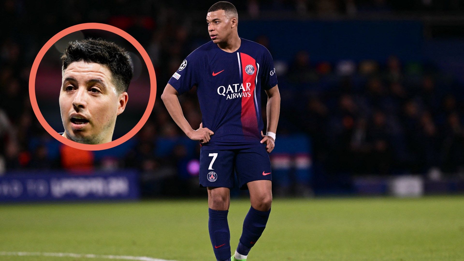 Samir Nasri Kylian Mbappe