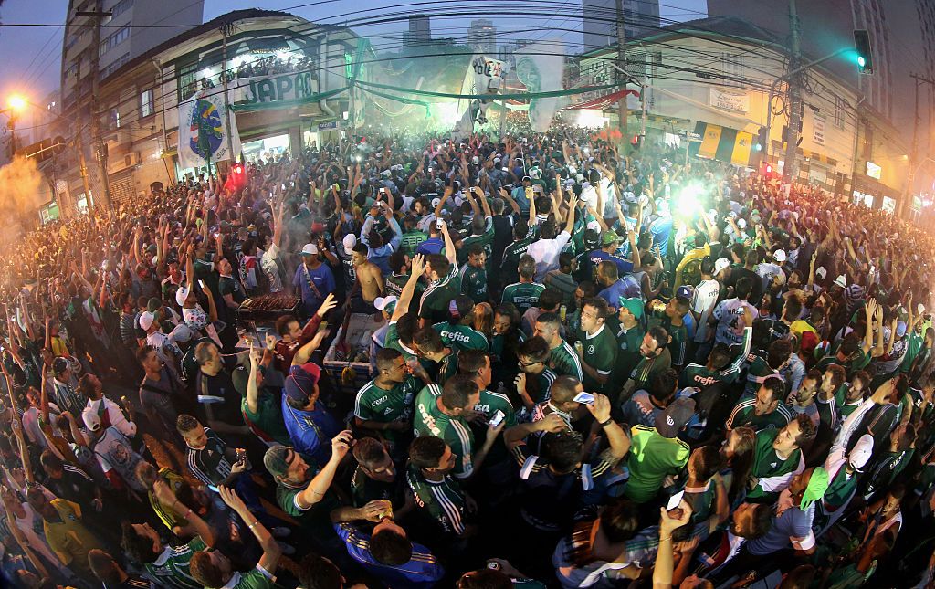 Festa da torcida do Palmeiras