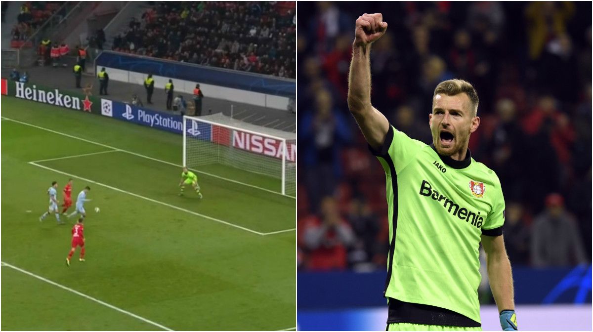 GFX Hradecky Parade Levrkusen Atletico