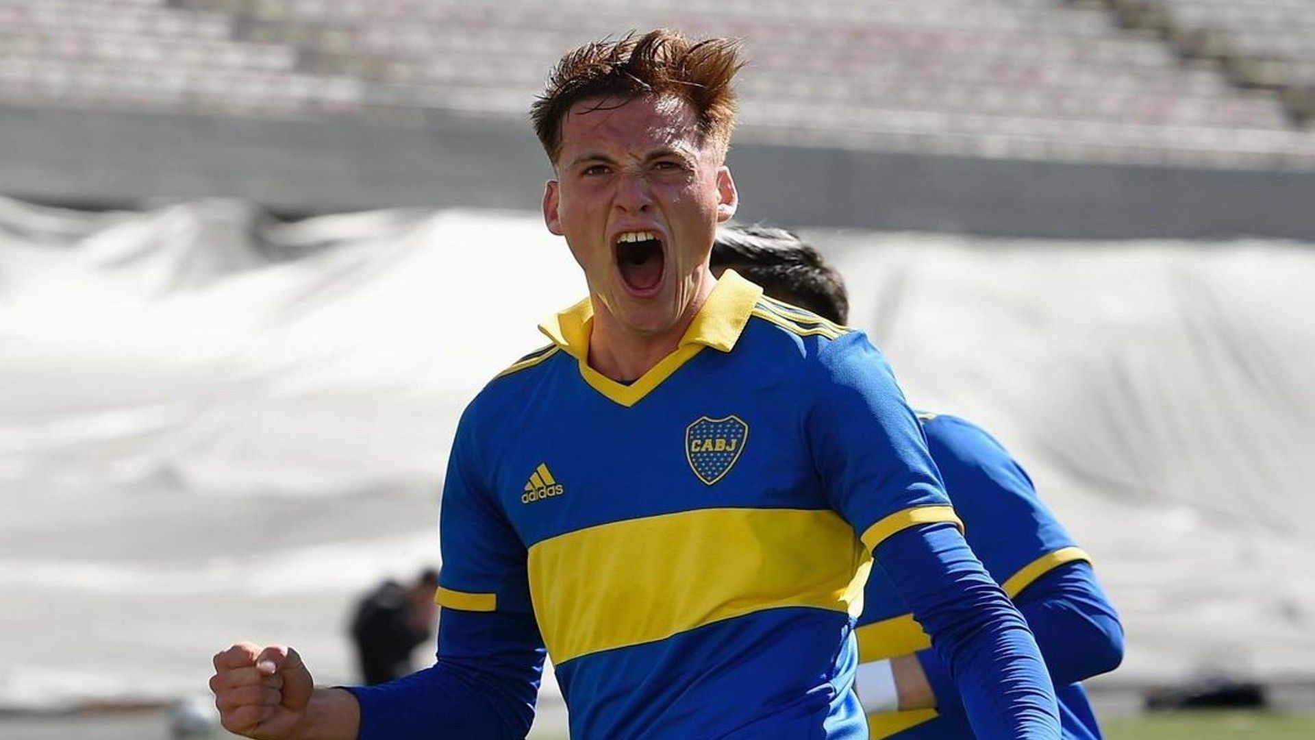 Jabes Saralegui grita un gol para Boca ante River y en el Monumental