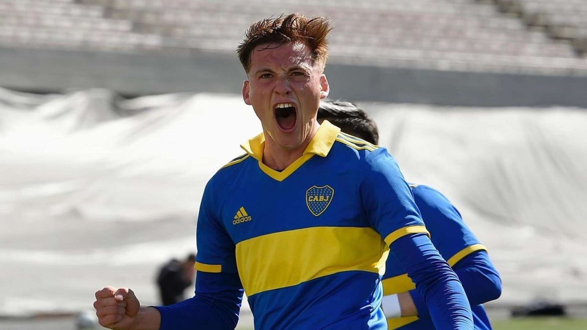 Jabes Saralegui grita un gol para Boca ante River y en el Monumental