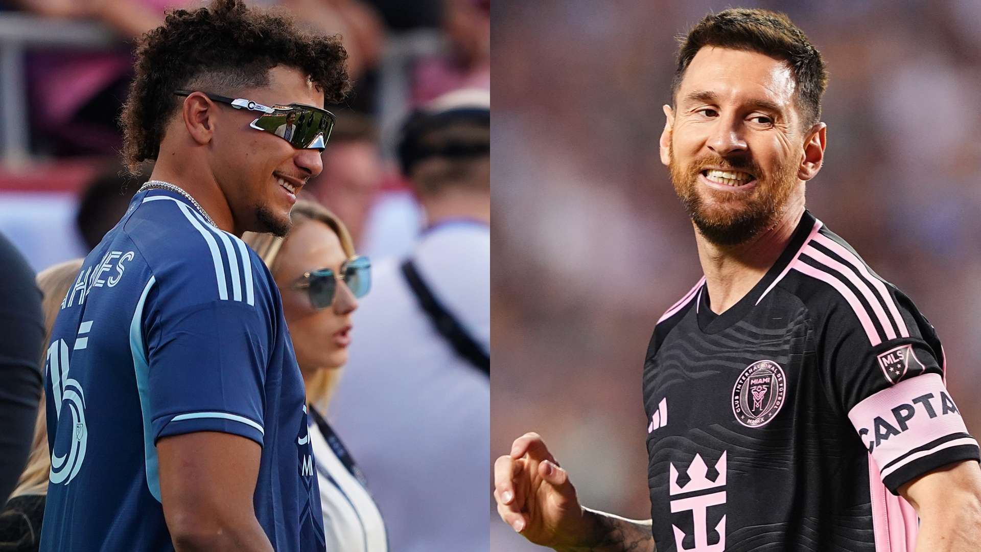 Patrick Mahomes Lionel Messi 2024