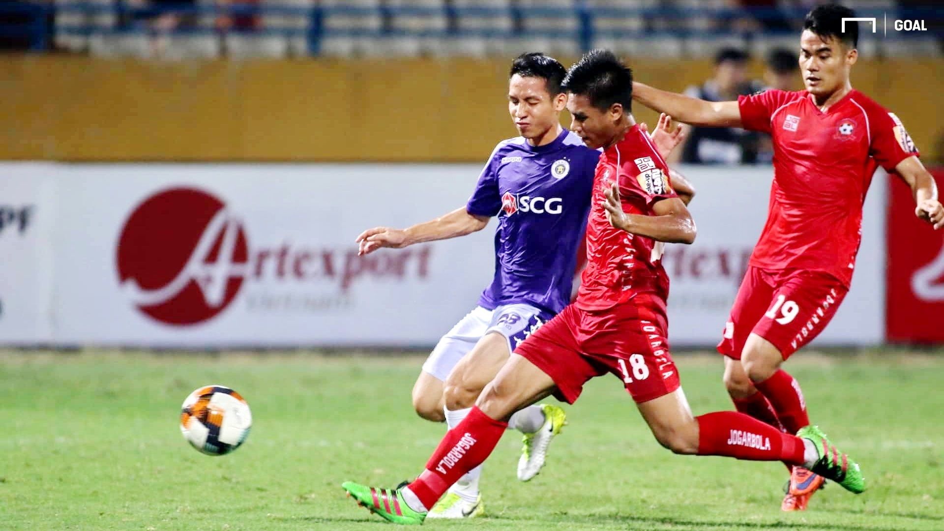 Do Hung Dung Ha Noi vs Hai Phong V.League 2019