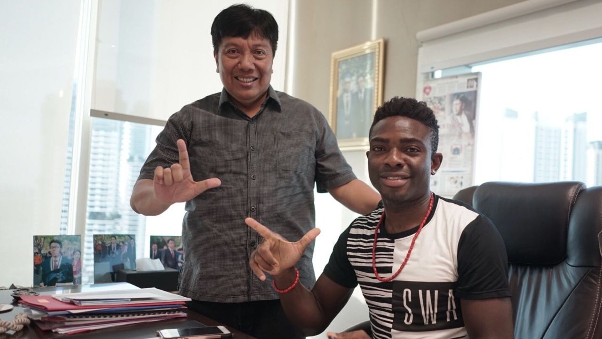 Gede Widiade & Osas Saha - Persija Jakarta