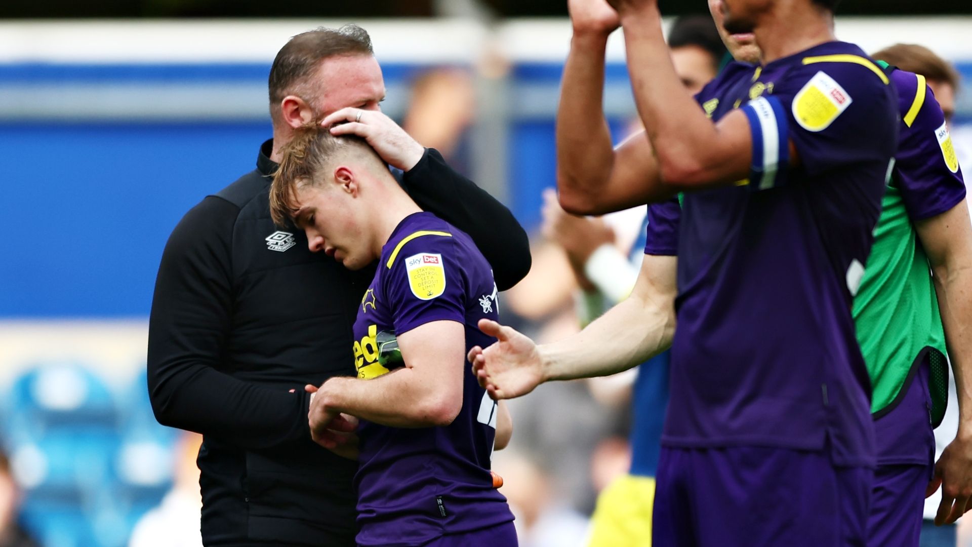 Rooney Derby County relegated