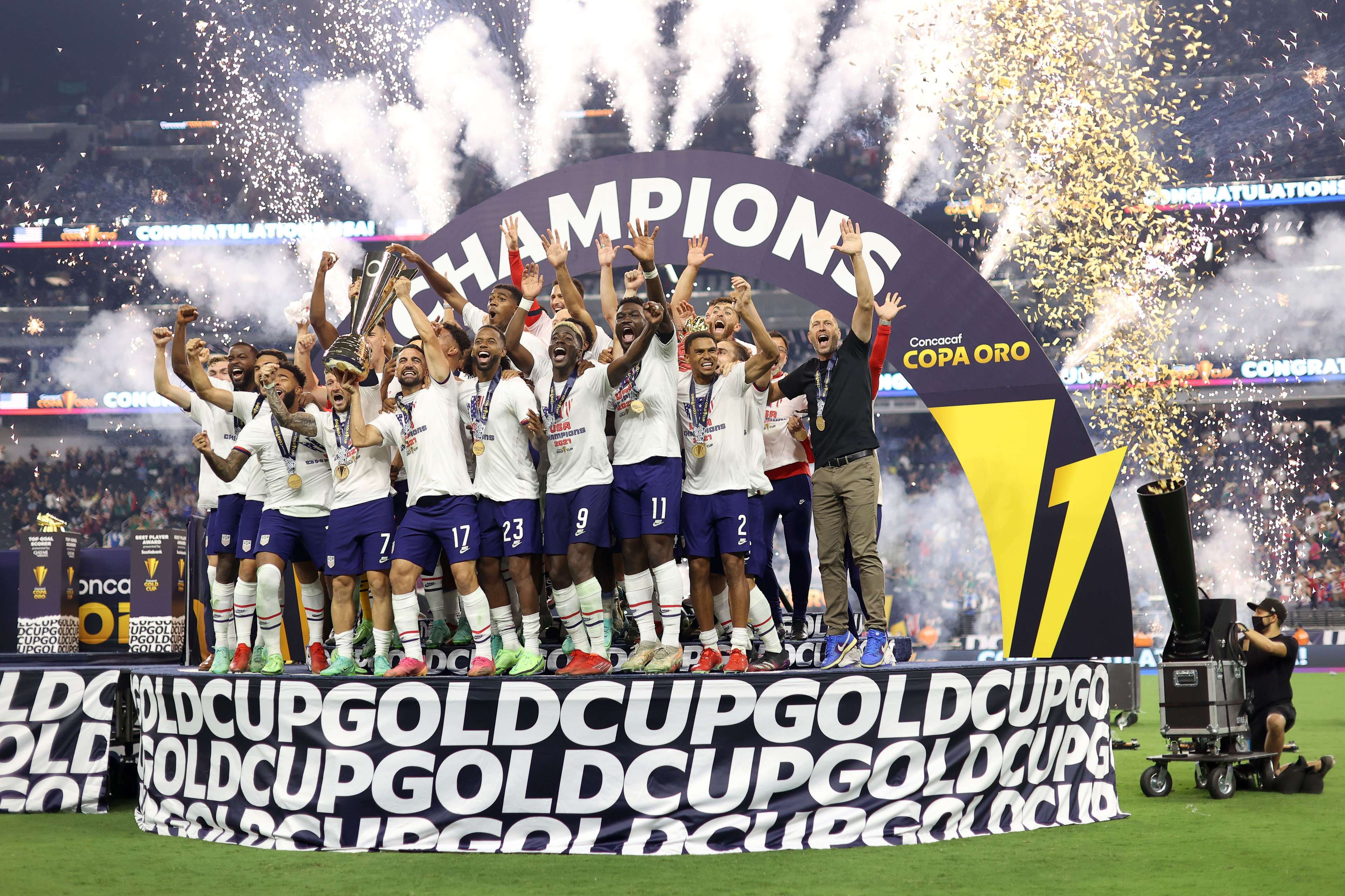 USMNT Godl Cup winners