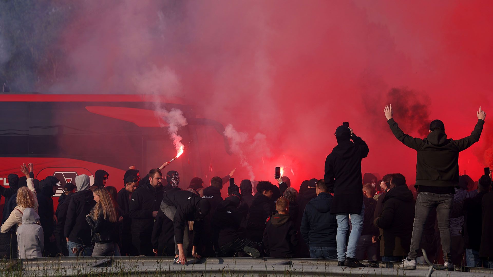 AZ fans West Ham 2022-23
