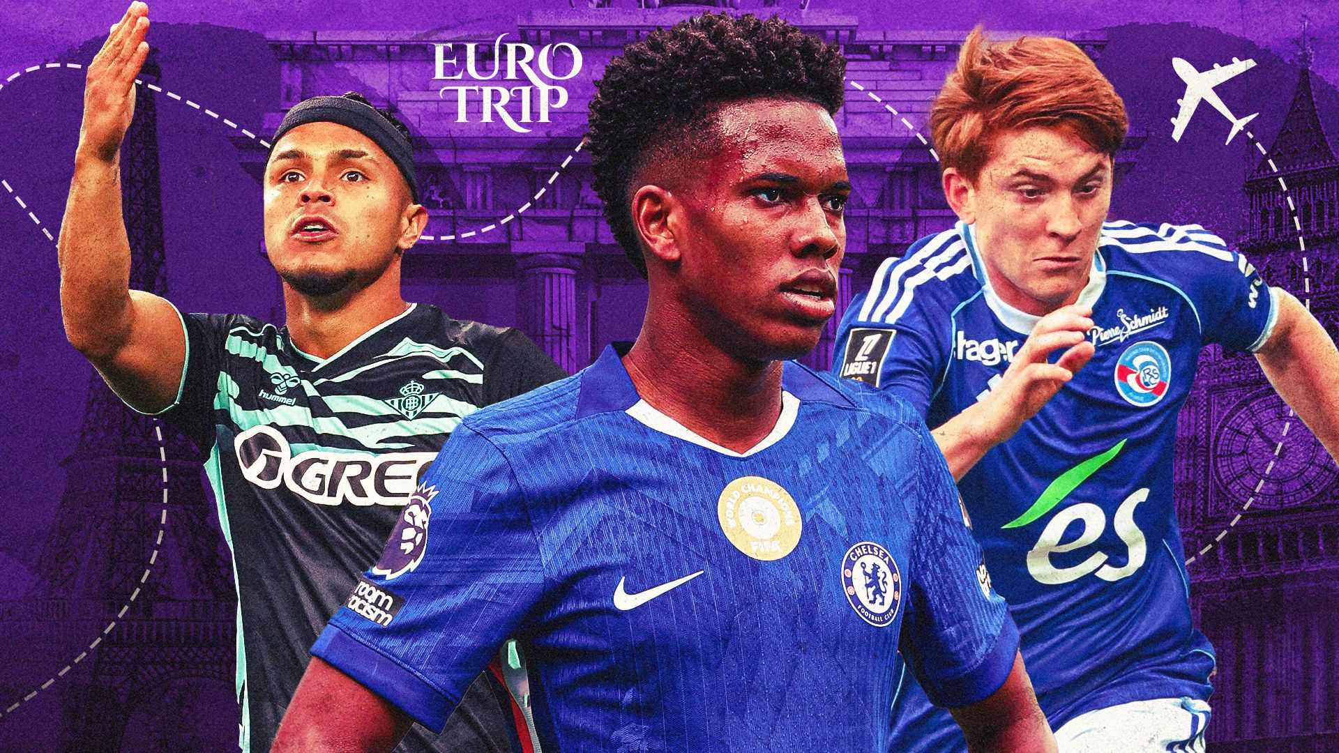 Euro Trip Cucho Hernandez Estevao Willian Valentin Barco