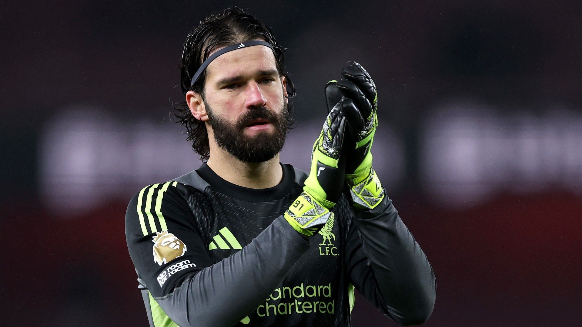 Alisson Becker of Liverpool