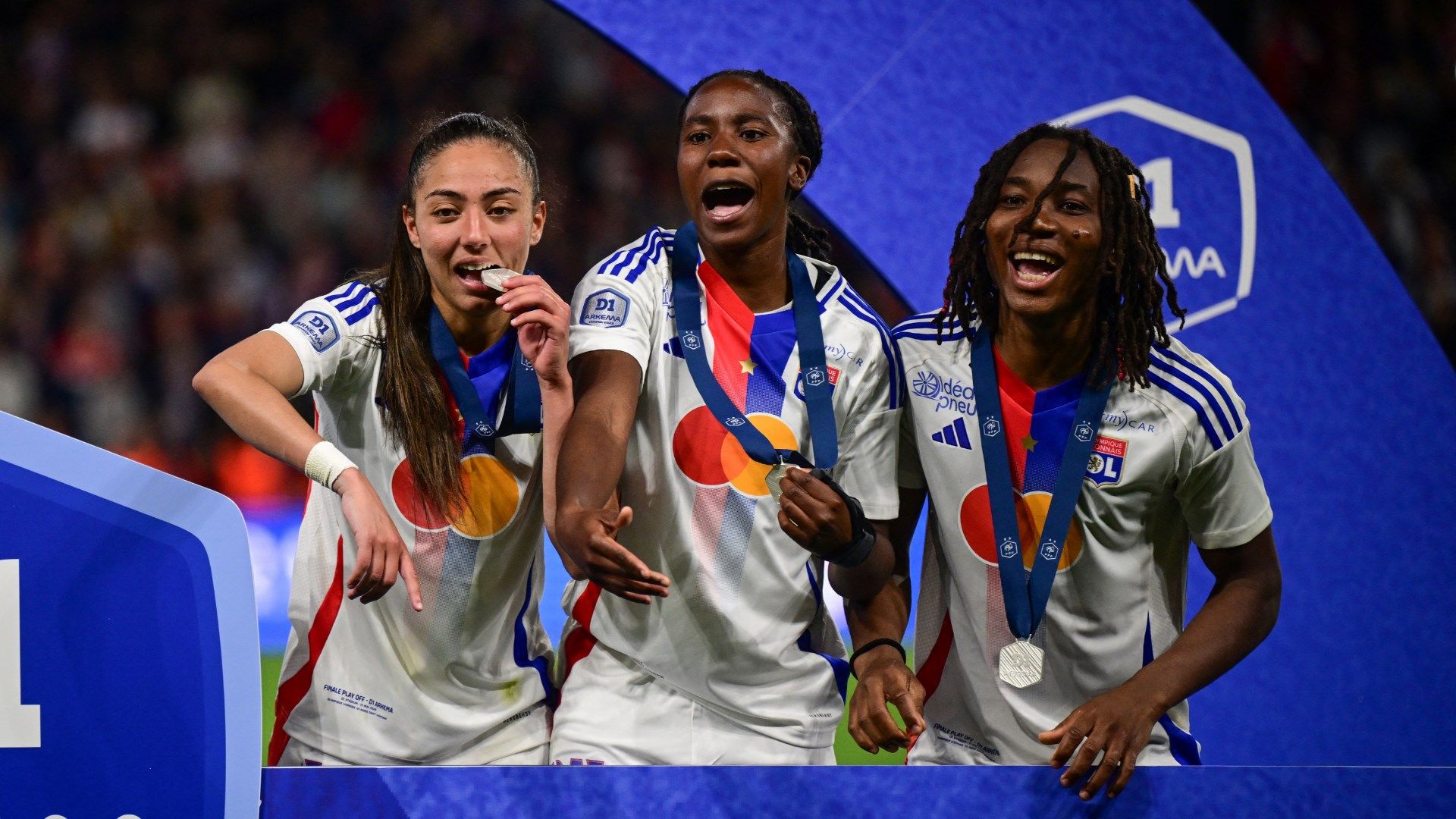 Selma Bacha Vicki Becho Melchie Dumornay Lyon Women 2023-24