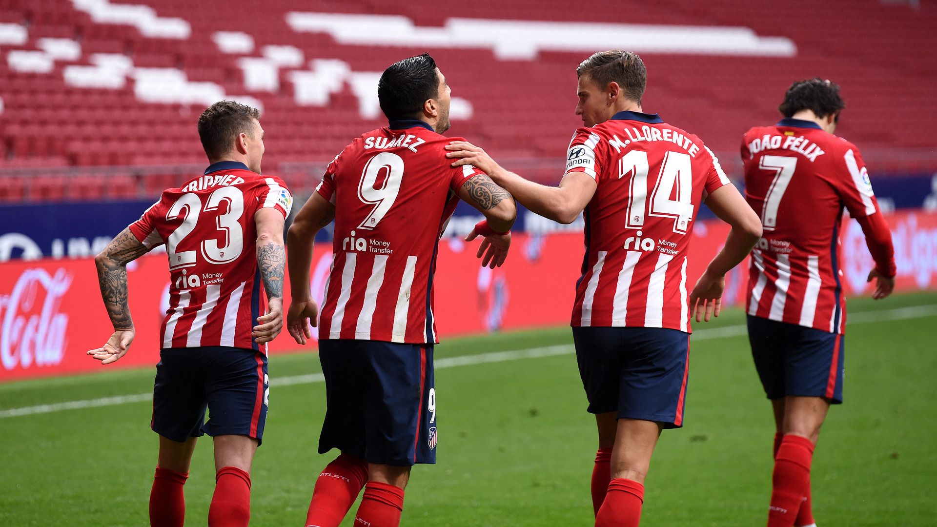 Atletico Madrid Trippier Suarez