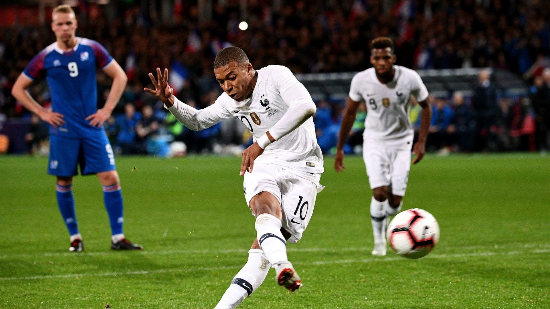 Kylian Mbappe France Iceland Friendly 11102018