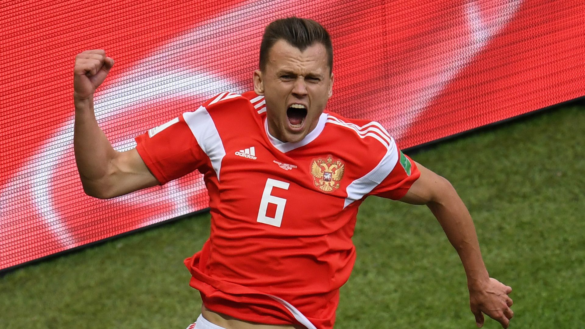 Denis Cheryshev Russia 2018