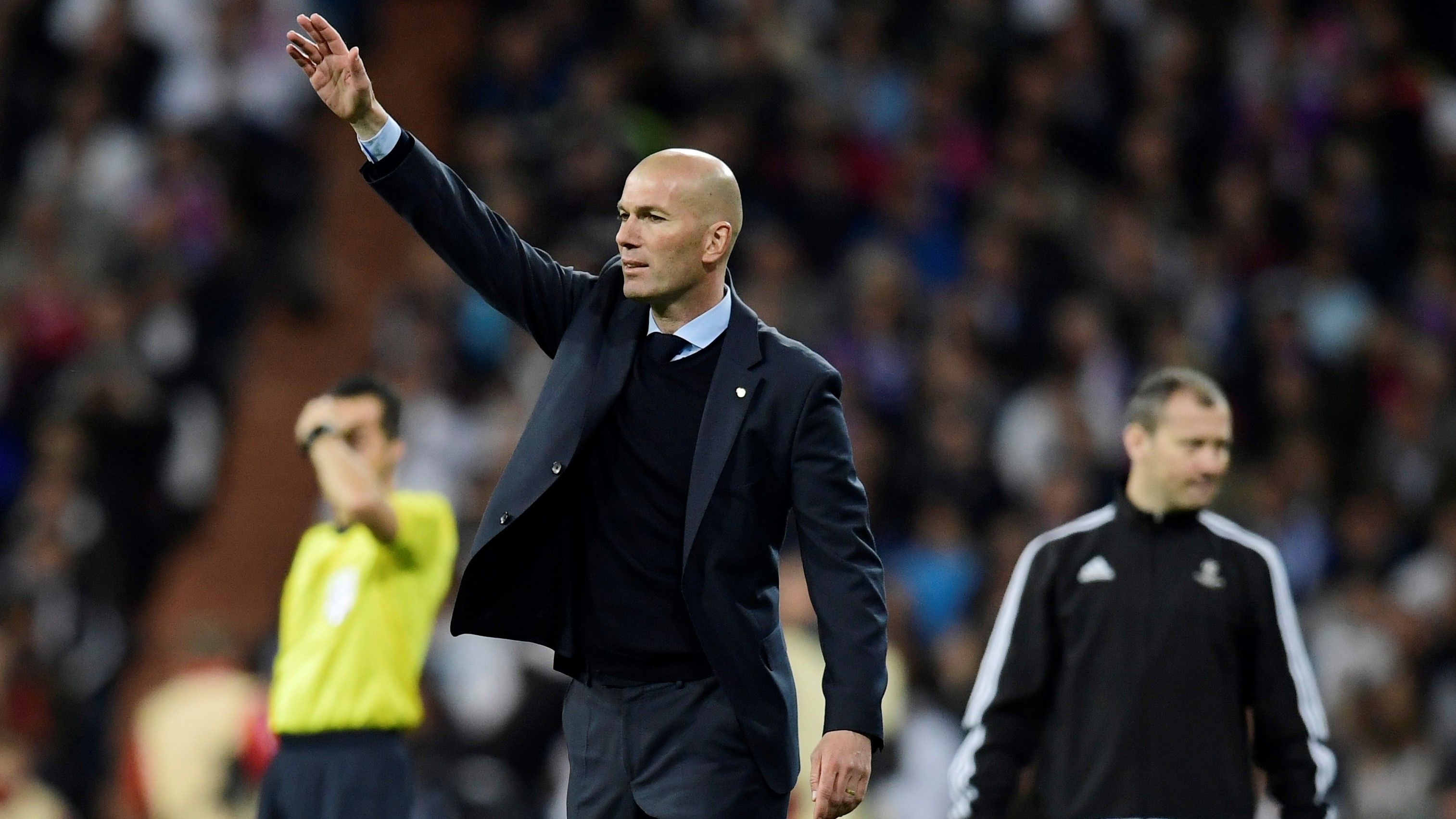 Zinedine Zidane Real Madrid Bayern Munich UCL 01052018