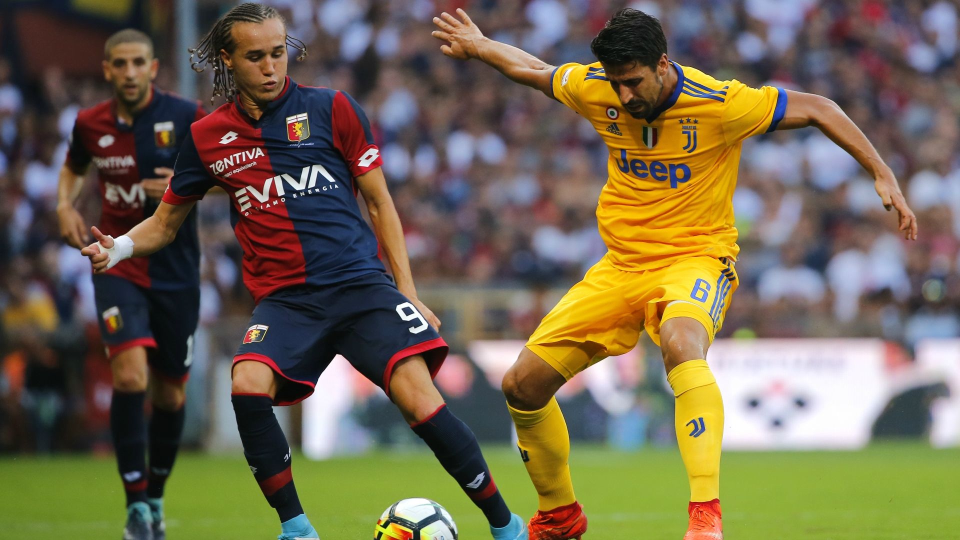 Khedira, Laxalt - Genoa-Juventus